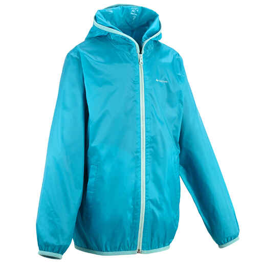 
      Rain-Cut Zip Children's Jacket - Caribbean Blue
  