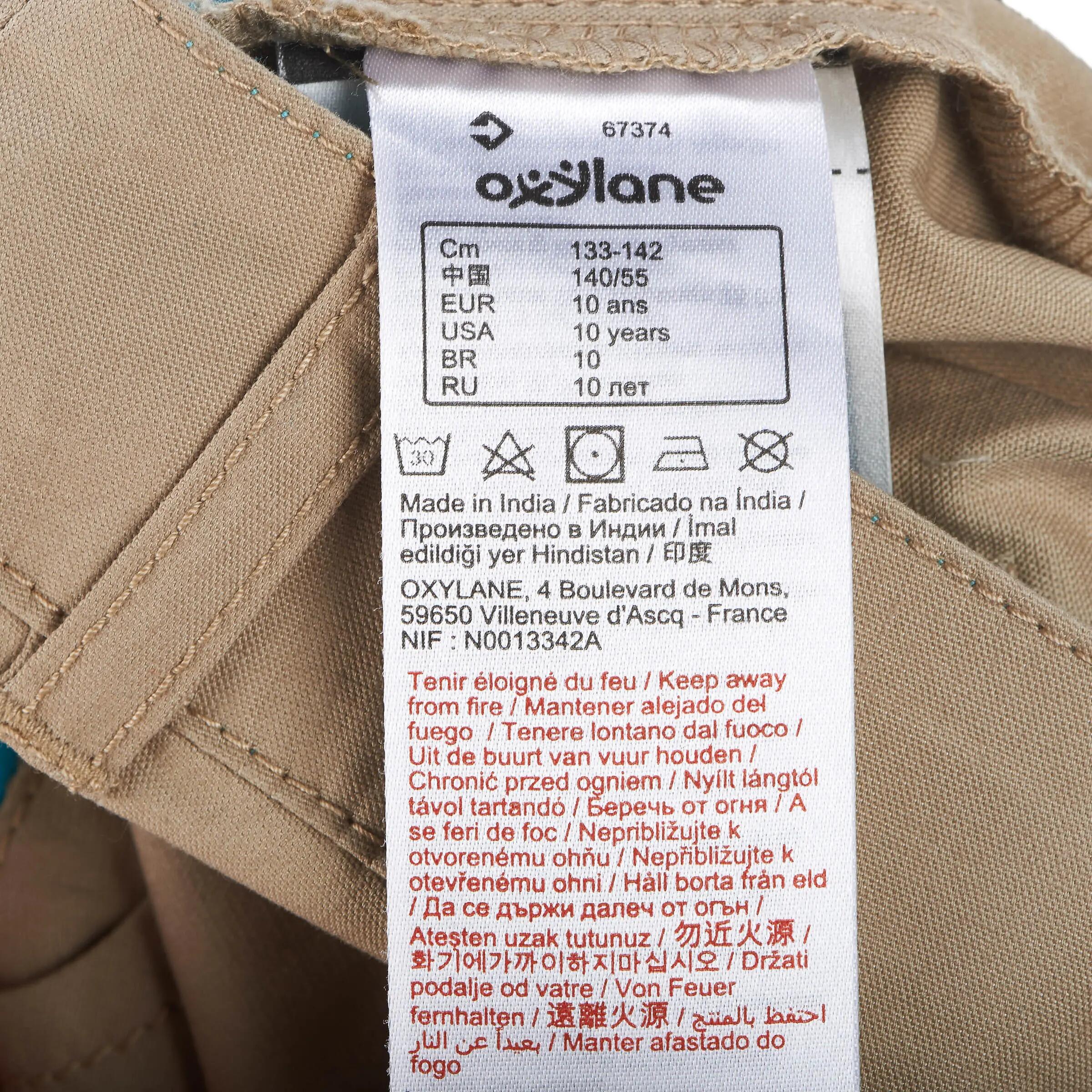 Arpenaz 500 Girls Shorts Beige 14/15