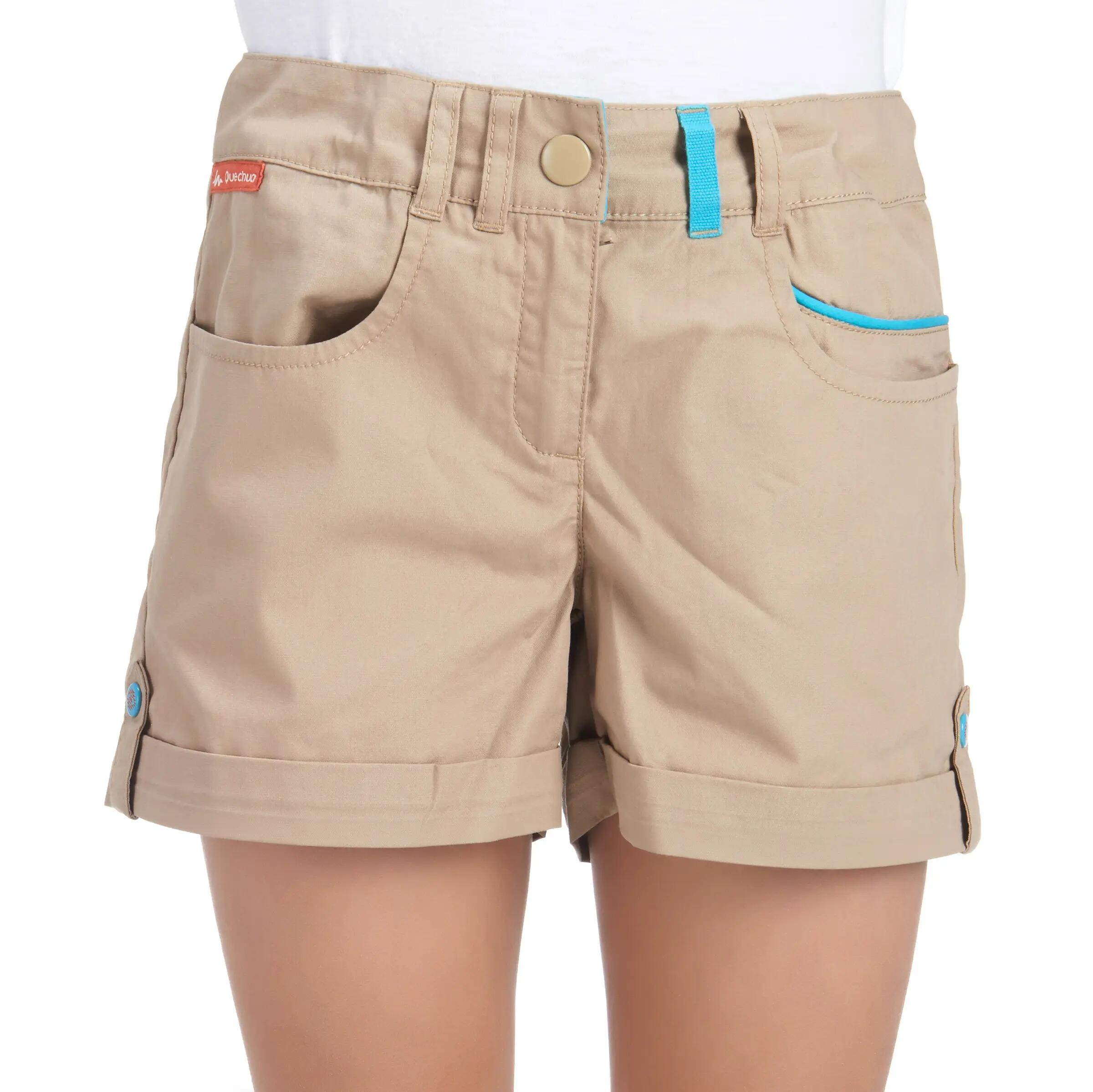 Arpenaz 500 Girls Shorts Beige 2/15