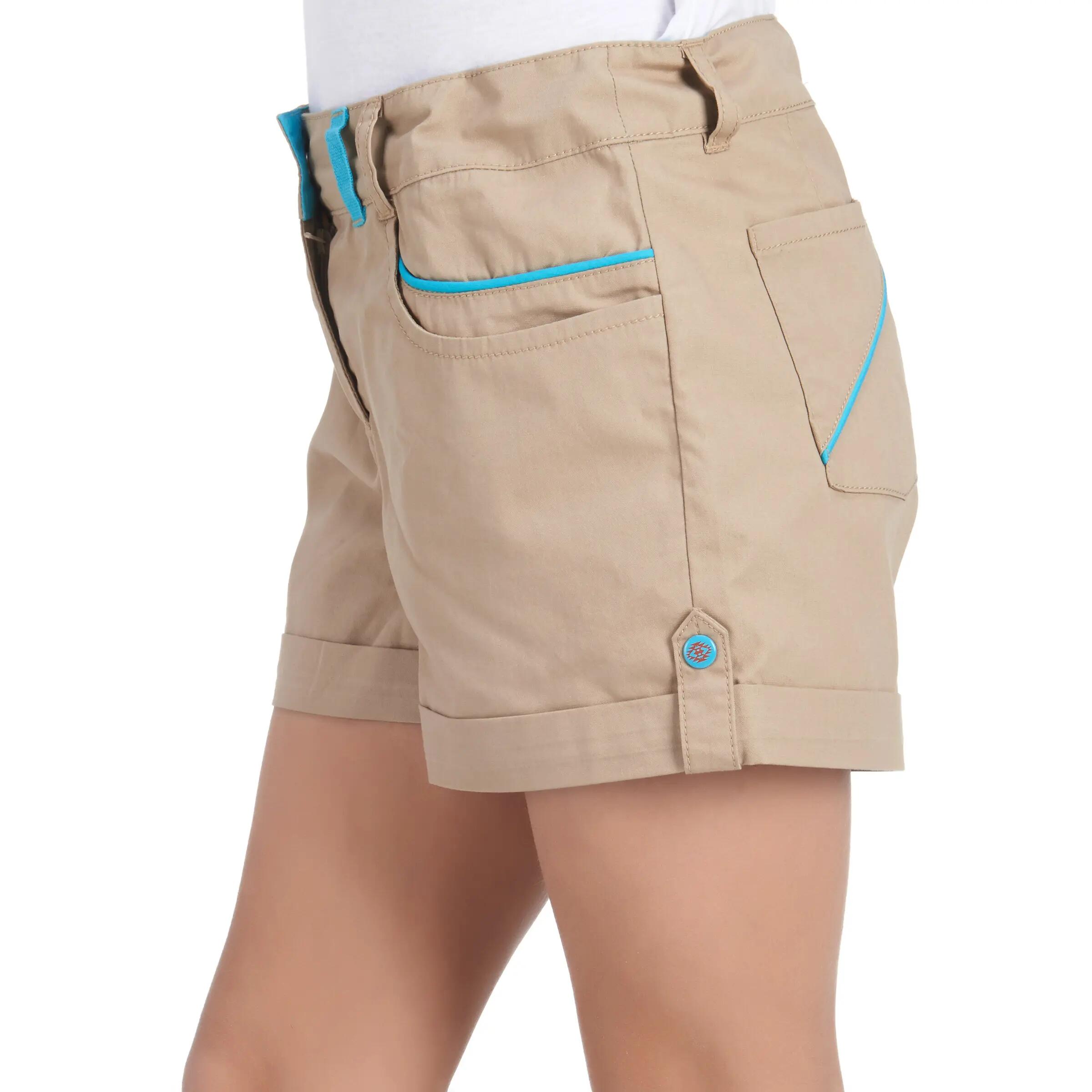 Arpenaz 500 Girls Shorts Beige 3/15