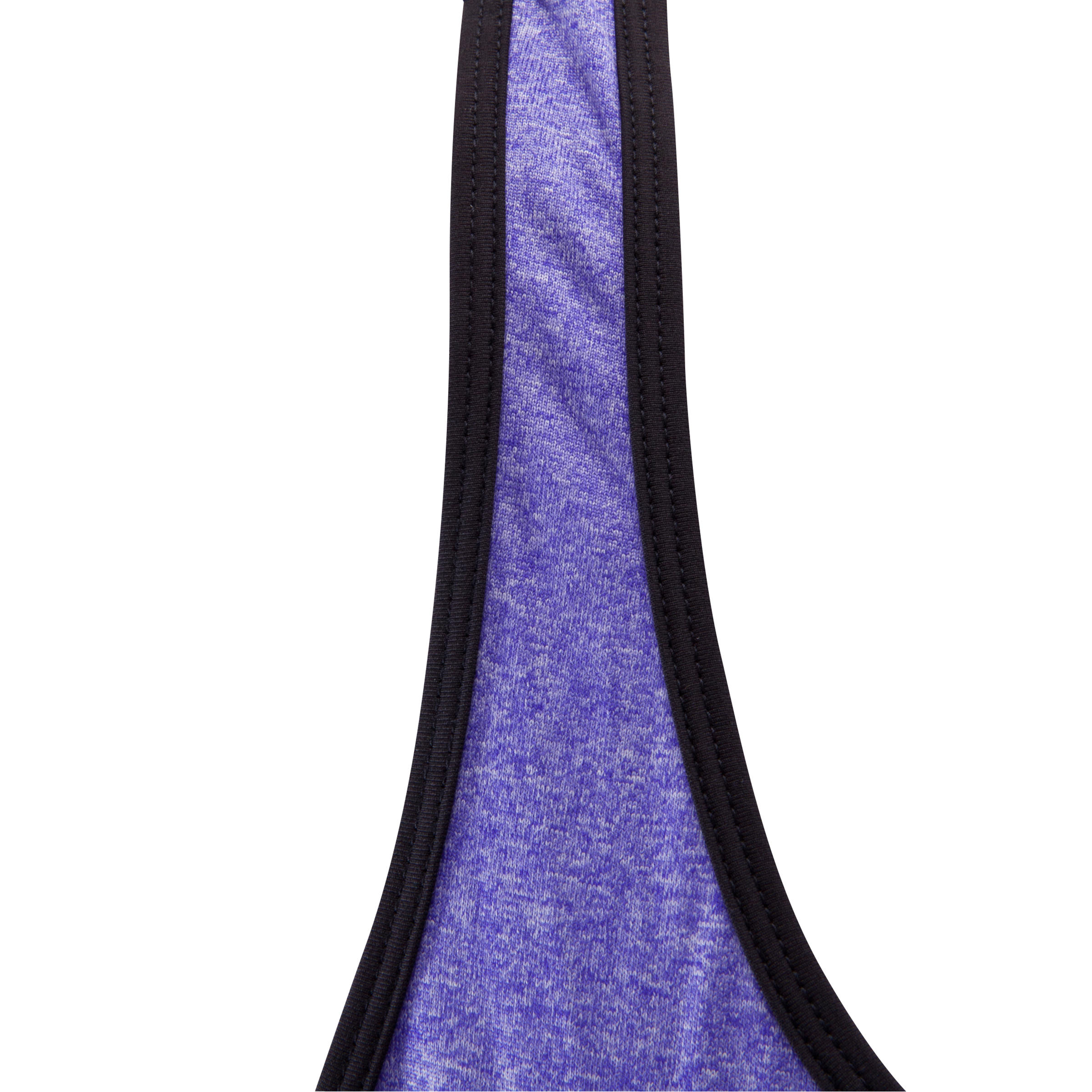 Breathe Women's Long Fitness Tank Top - Mottled Purple 9/13