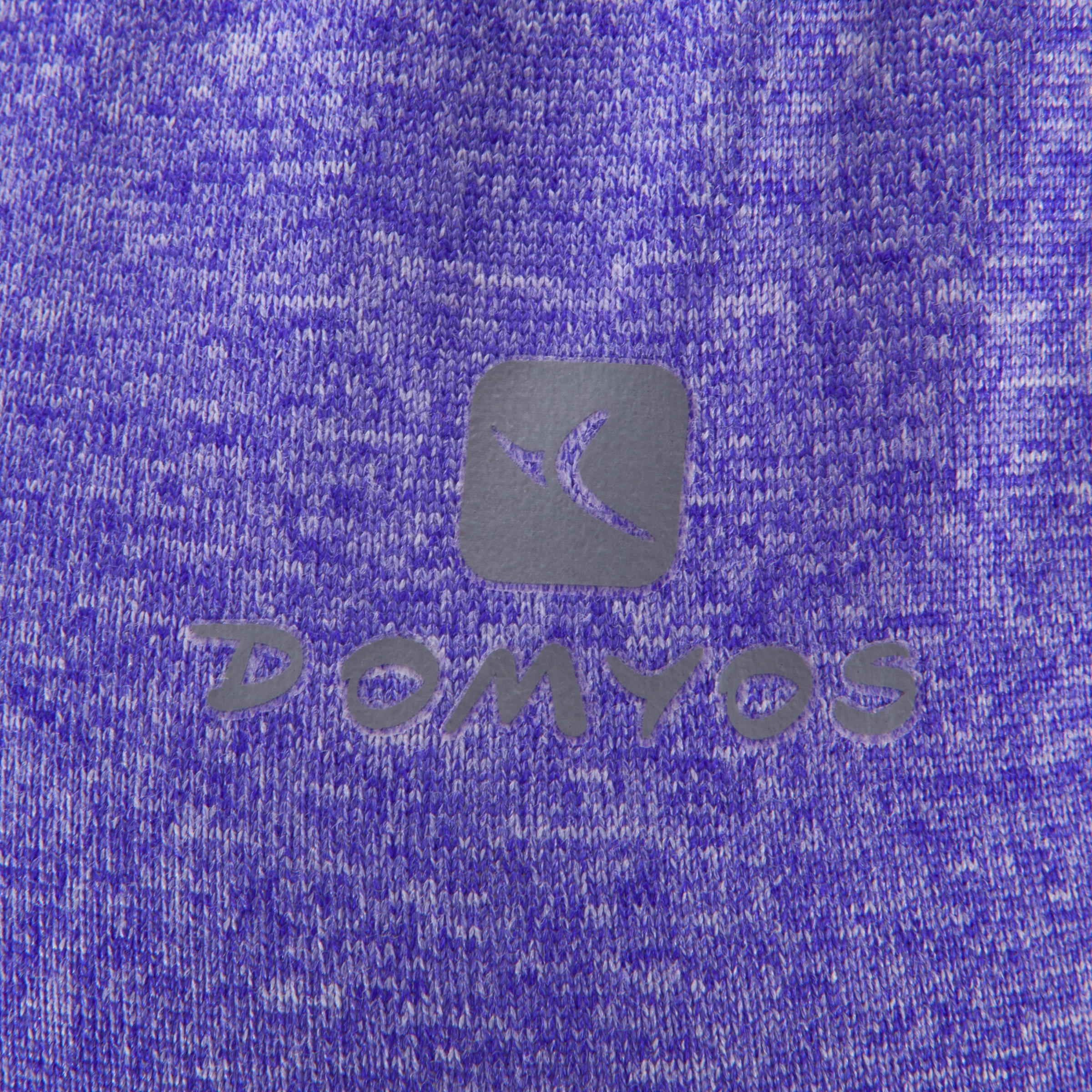 Breathe Women's Long Fitness Tank Top - Mottled Purple 2/13