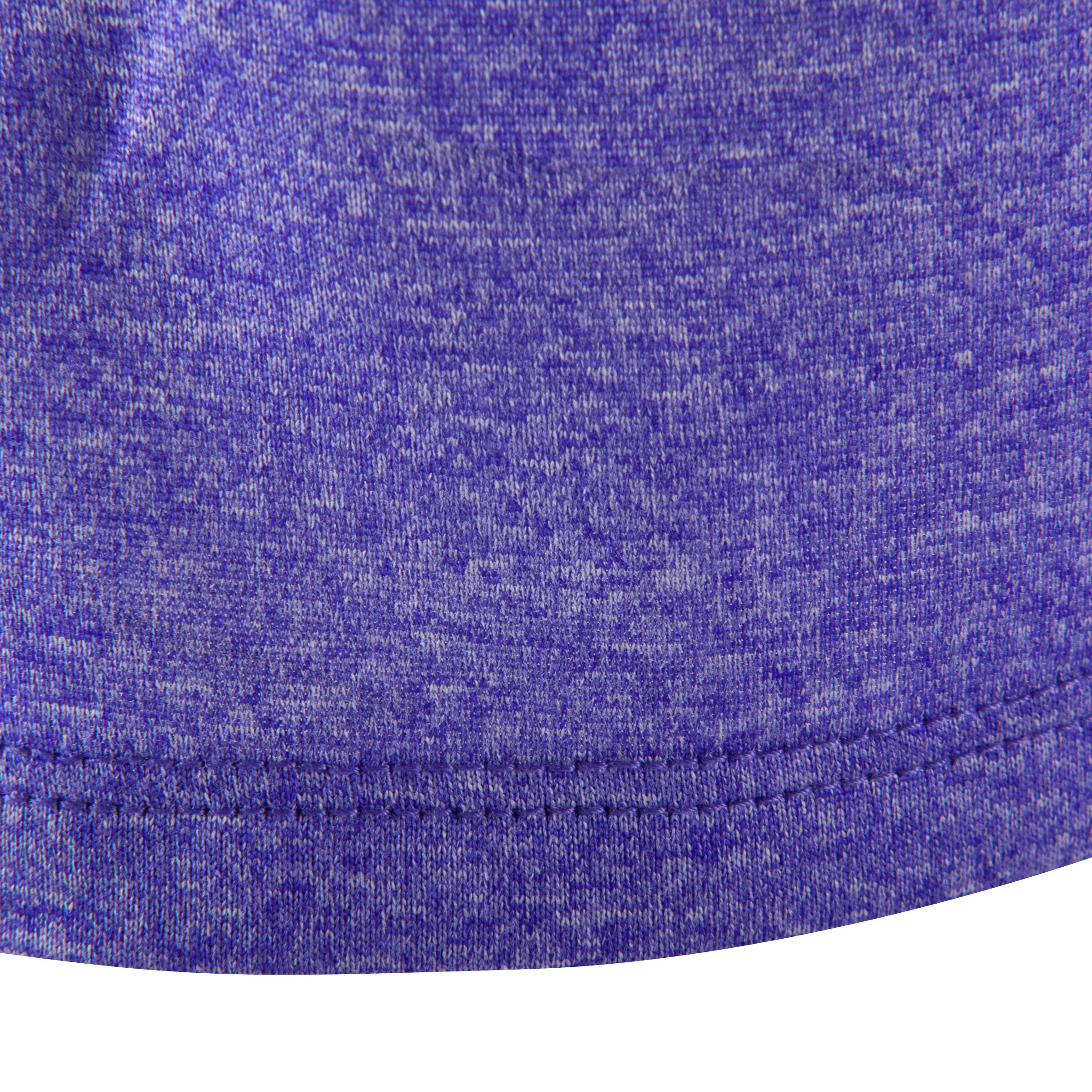 Breathe Women's Long Fitness Tank Top - Mottled Purple 11/13