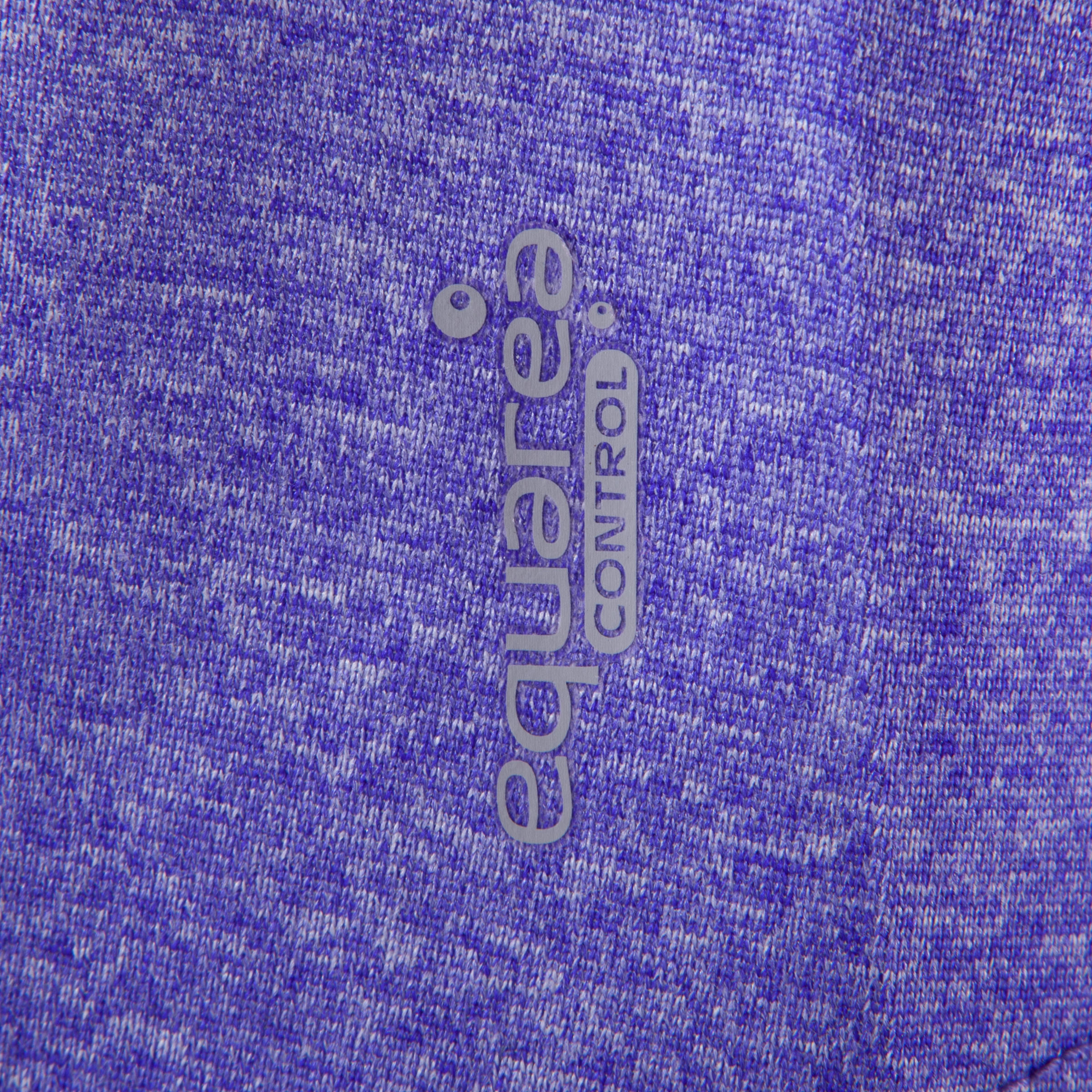 Breathe Women's Long Fitness Tank Top - Mottled Purple 10/13