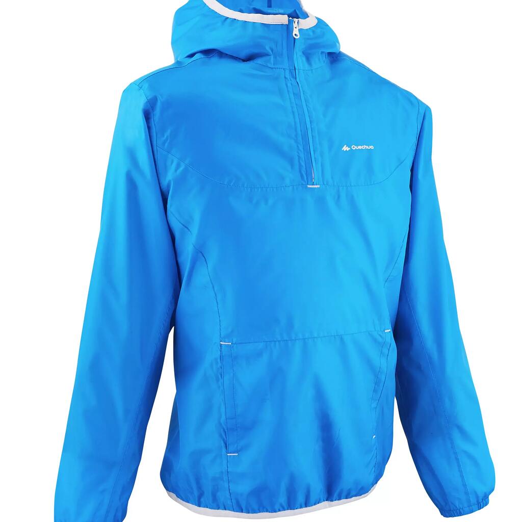 Wanderjacke Hike 100 Kinder blau