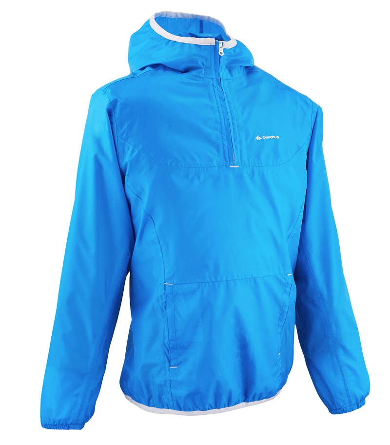 QUECHUA Raincut Waterproof Children’s Hiking Jacket - Blue...