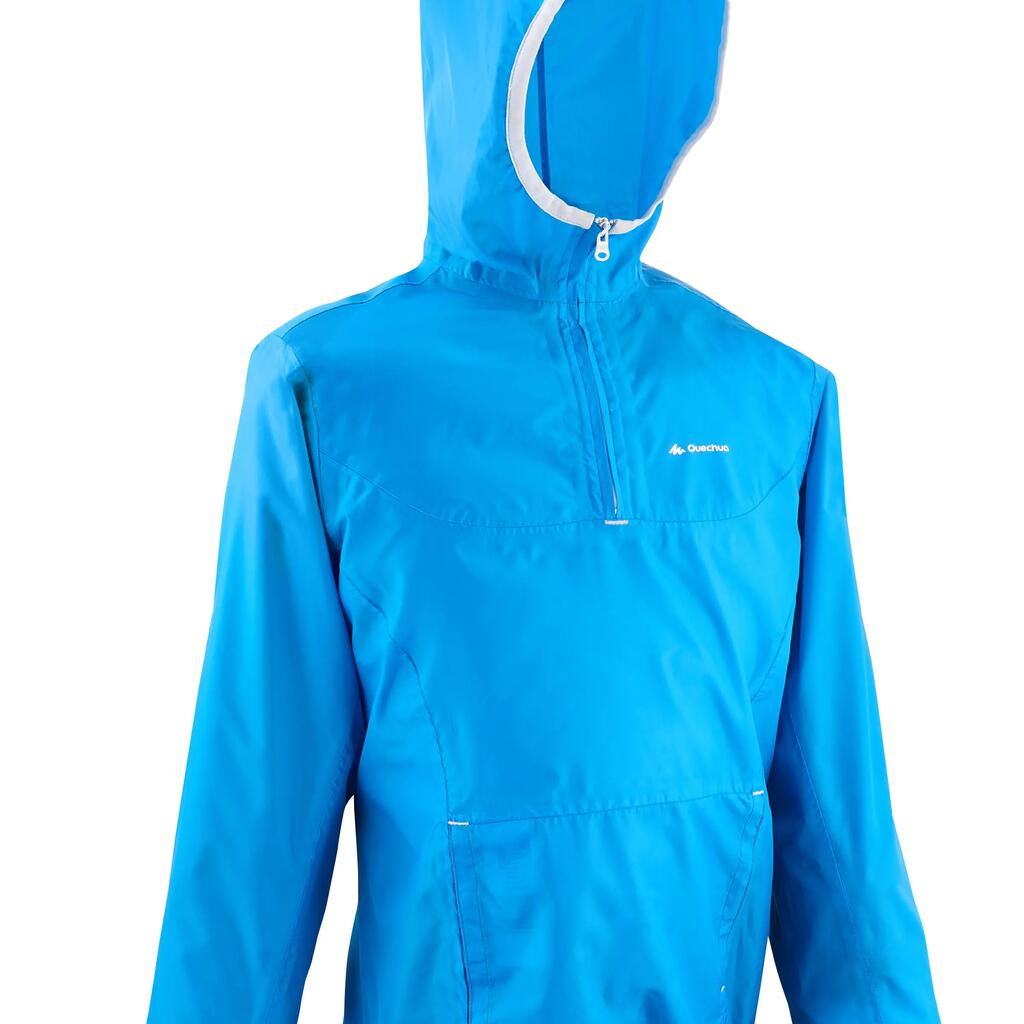 Wanderjacke Hike 100 Kinder blau