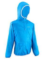 HIKE 100 CHILDREN'S HIKING JACKET - BLUE