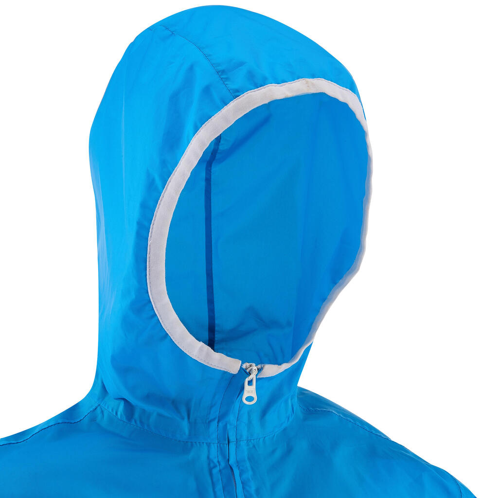 Wanderjacke Hike 100 Kinder blau