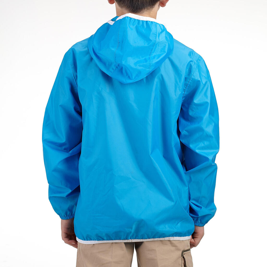 Wanderjacke Hike 100 Kinder blau
