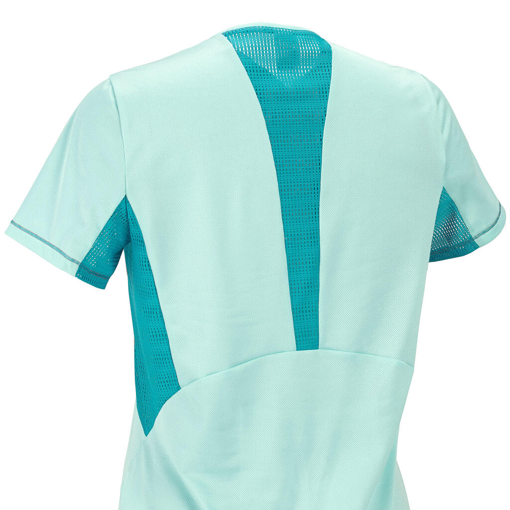 Forclaz 100 women's short-sleeved T-Shirt - turquoise