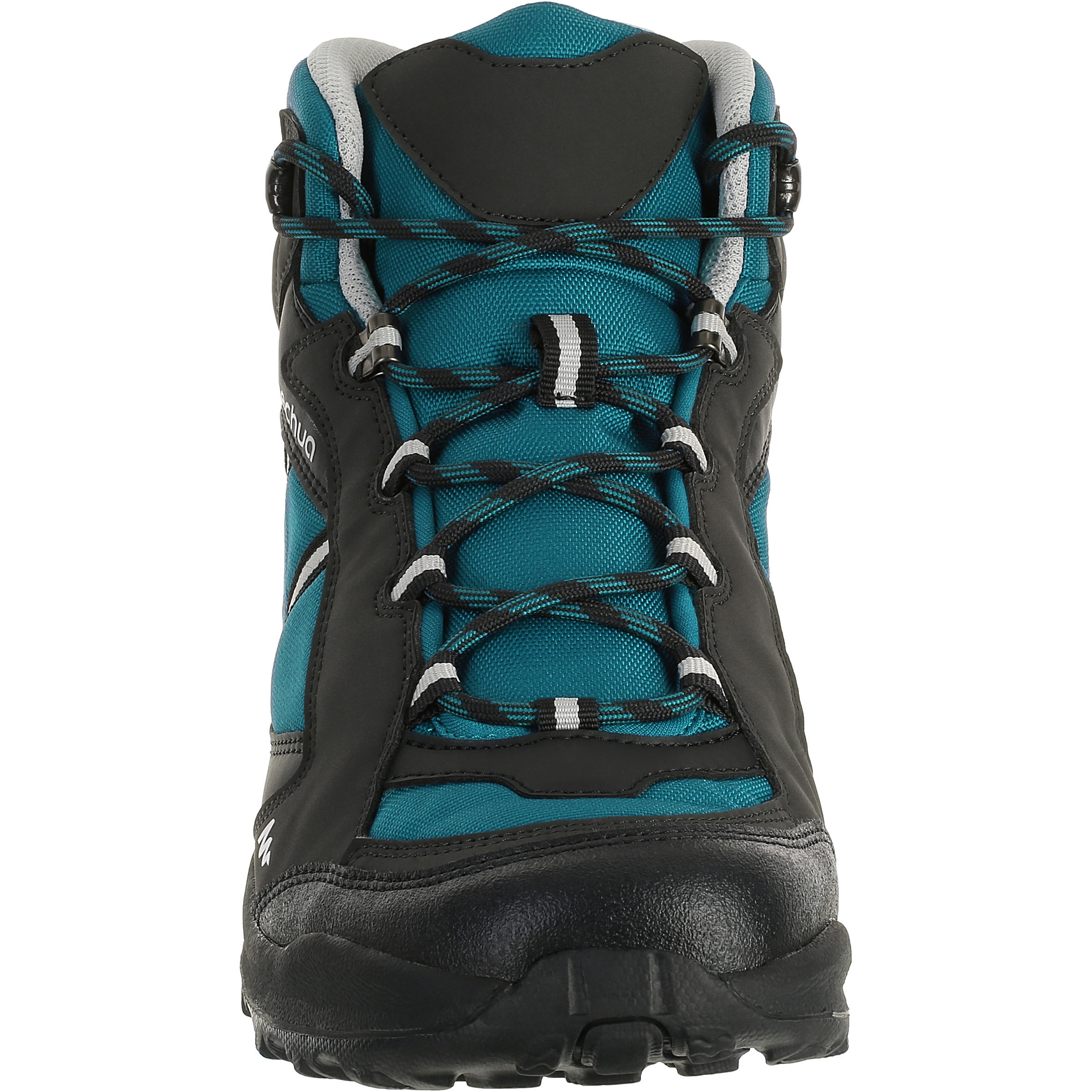 Quechua Arpenaz 50 Mid Men's Hiking Boots Grey Blue 8/15