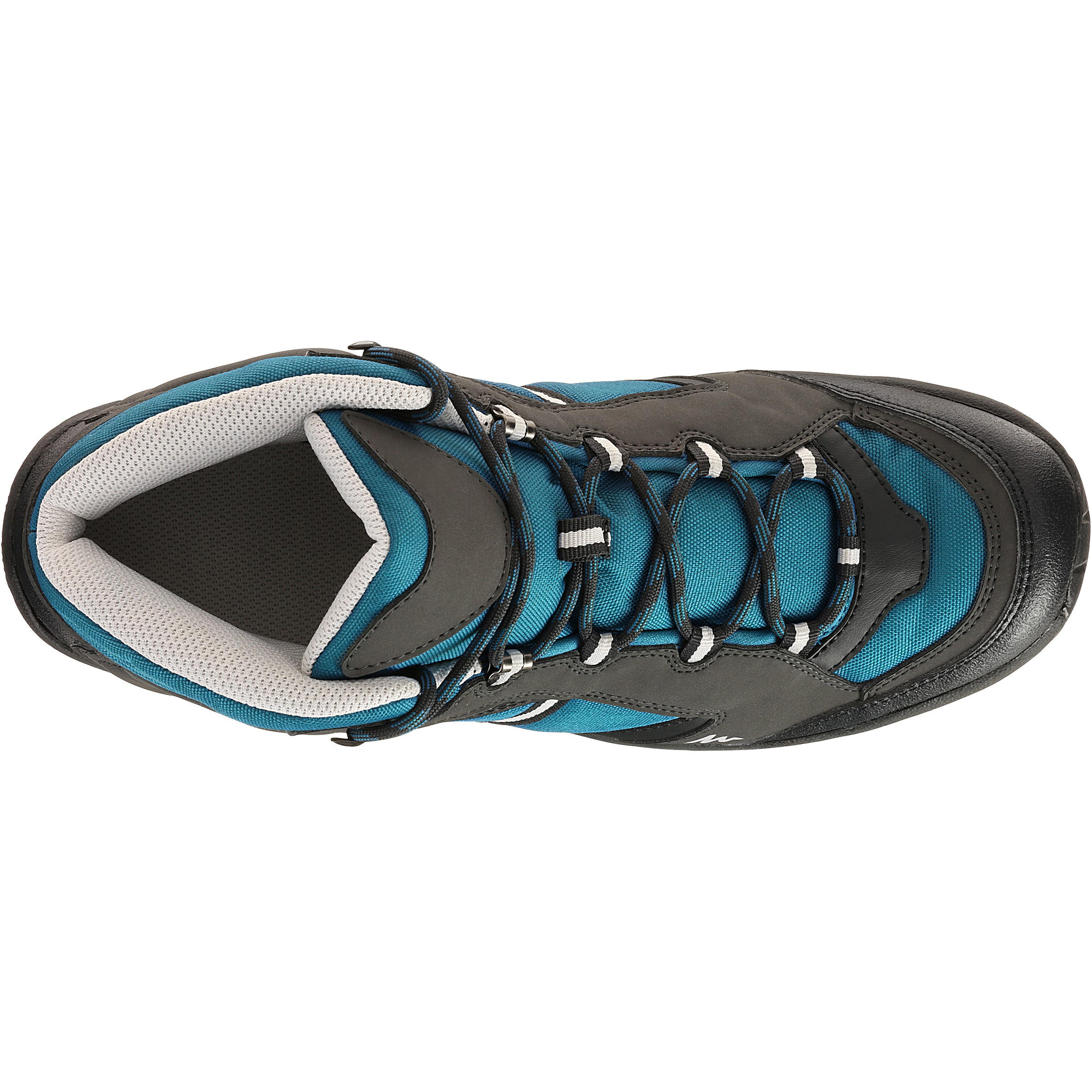 Quechua Arpenaz 50 Mid Men's Hiking Boots Grey Blue 4/15