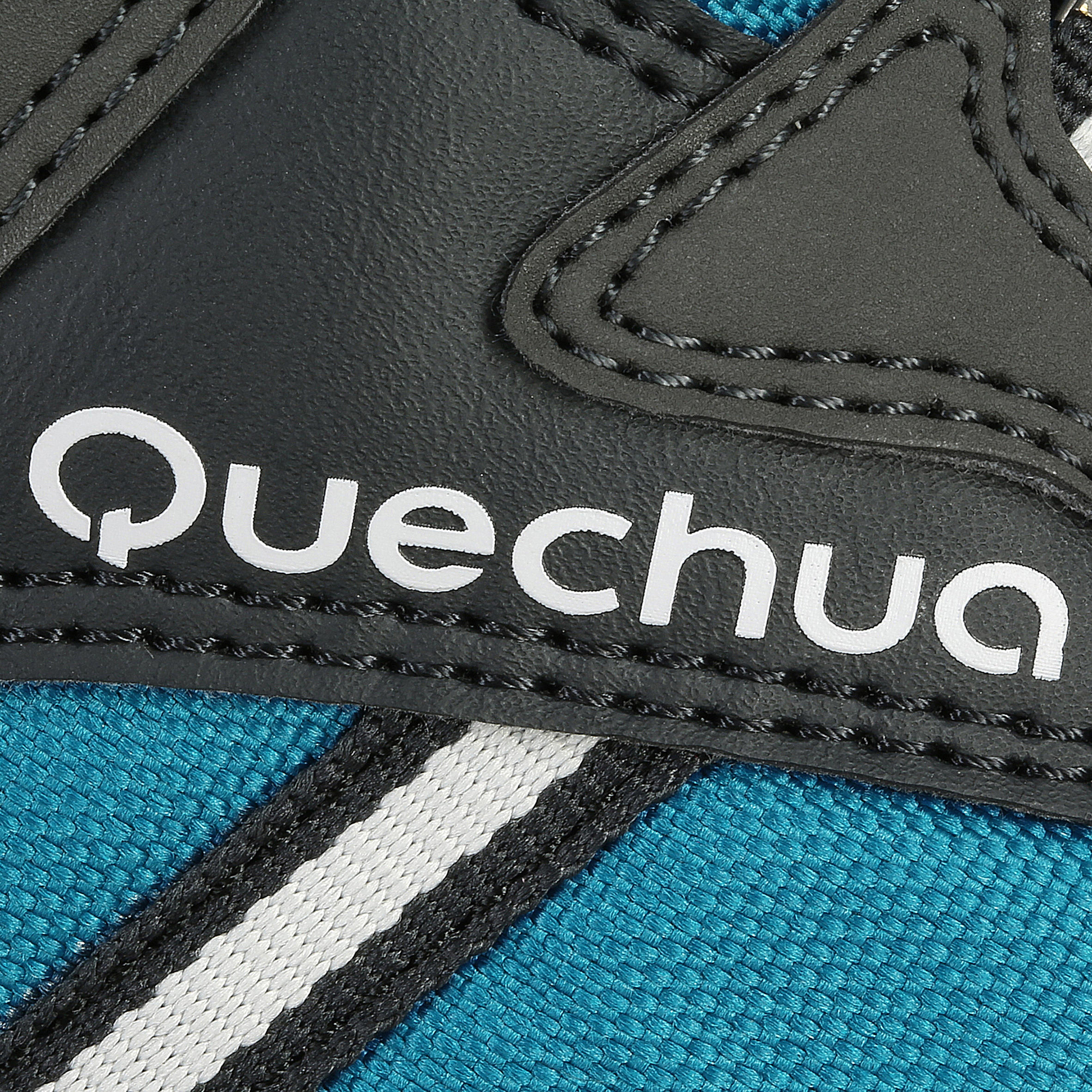 Quechua Arpenaz 50 Mid Men's Hiking Boots Grey Blue 11/15
