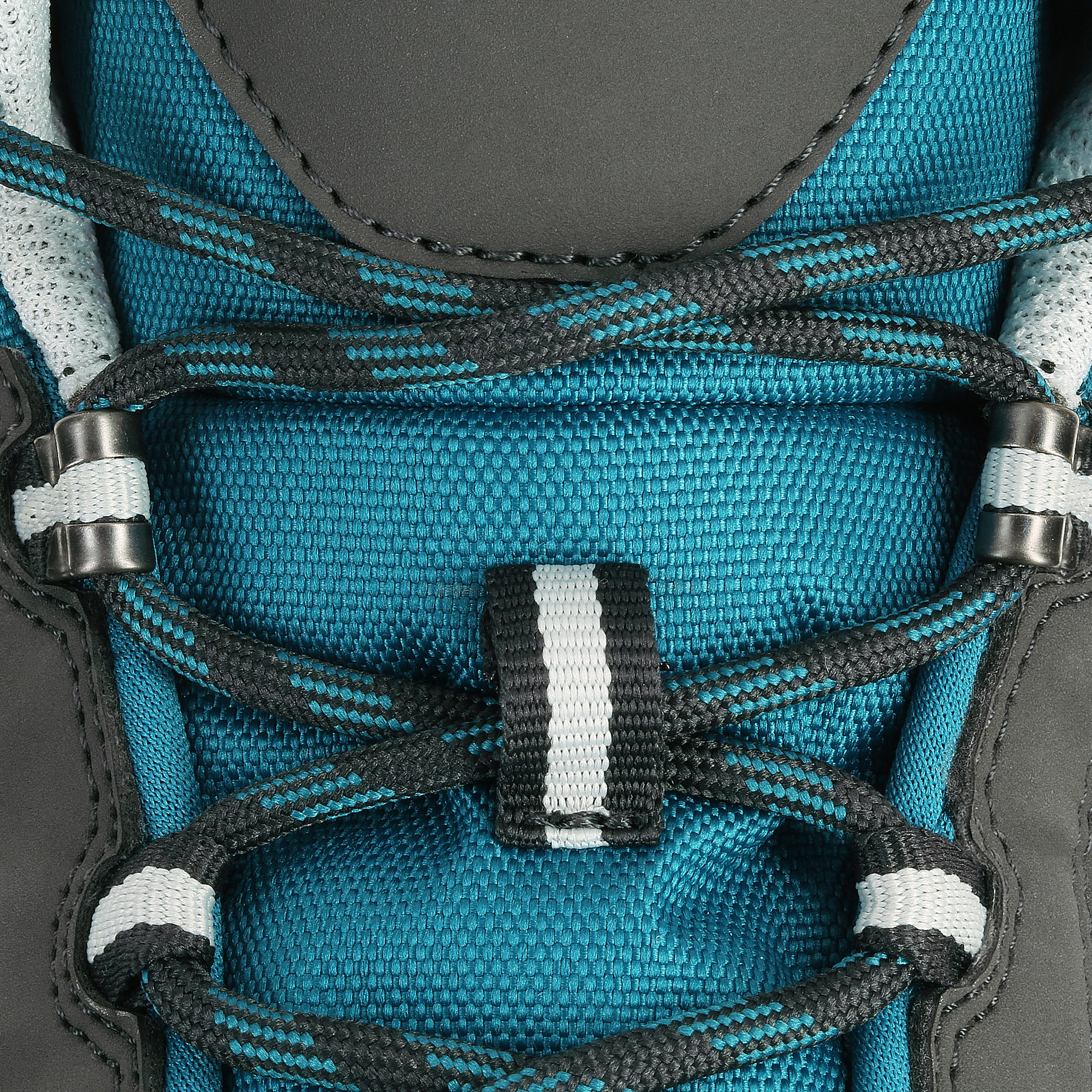 Quechua Arpenaz 50 Mid Men's Hiking Boots Grey Blue 3/15