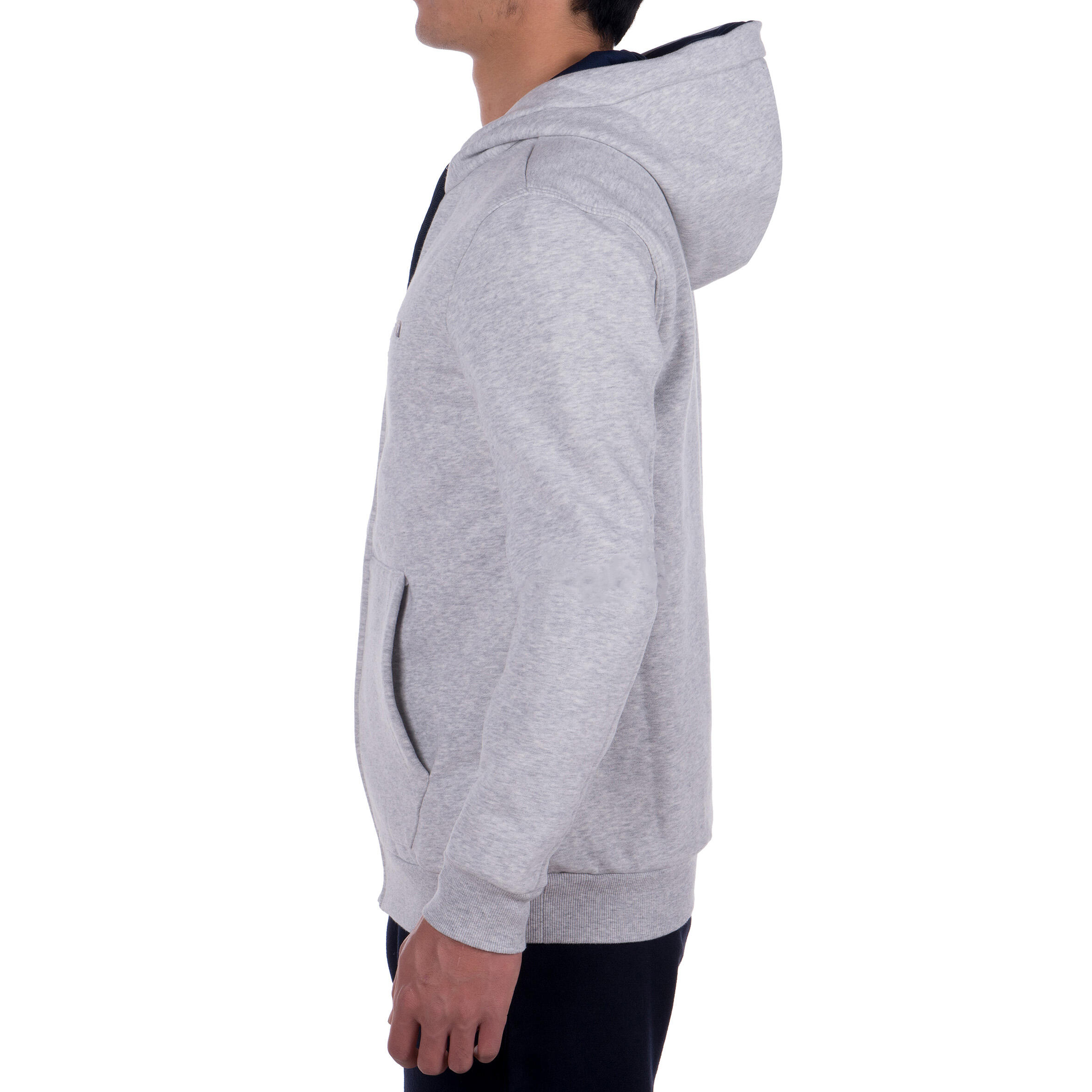 T500 ADULT JACKET BRUSHED GREY 3/10