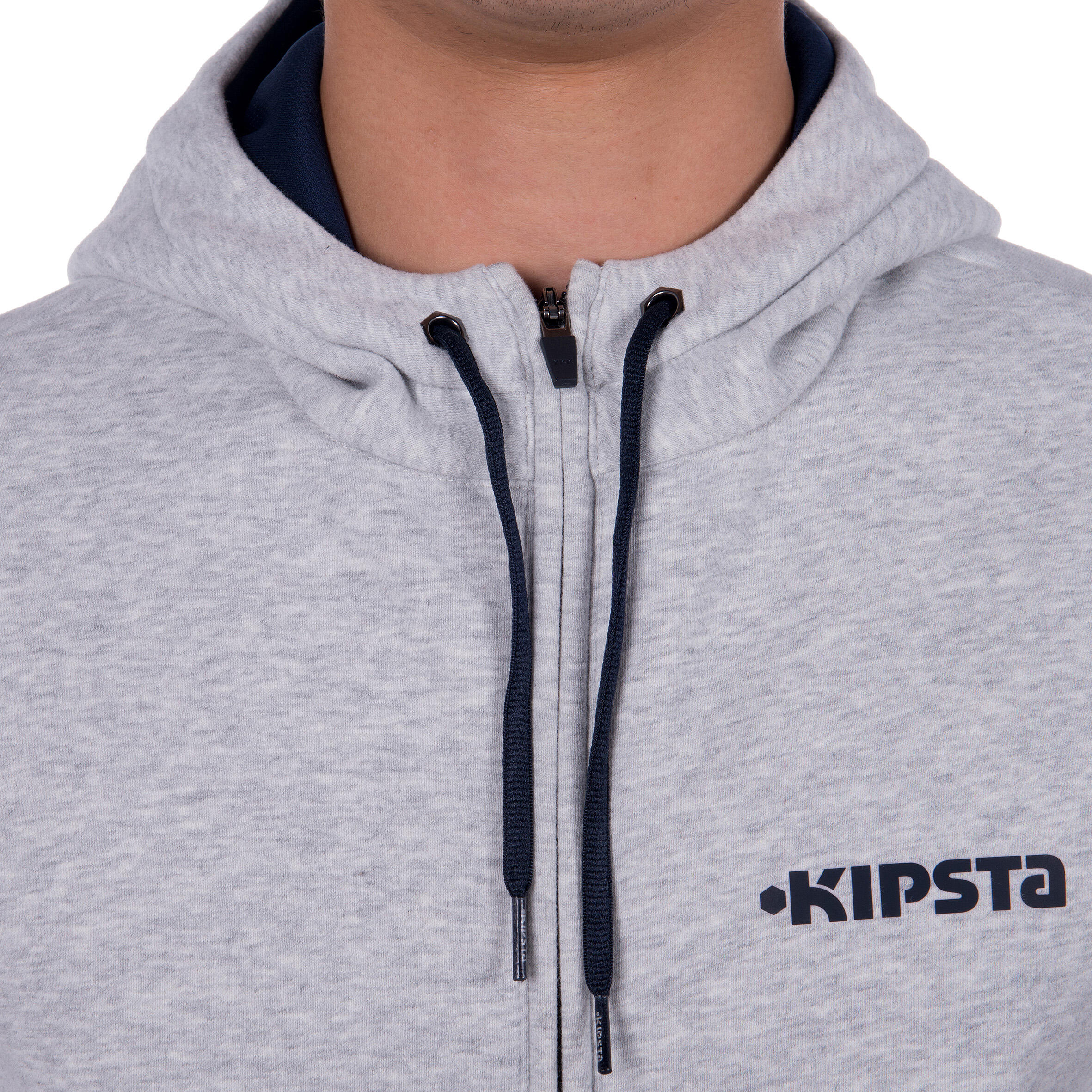T500 ADULT JACKET BRUSHED GREY 6/10