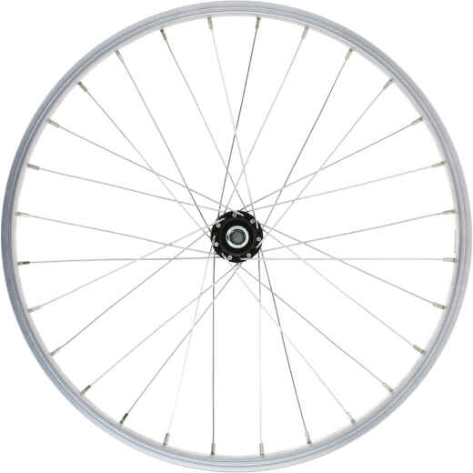 
      Kids' Bike Wheel 20" Front Single Wall Rim - Silver
  