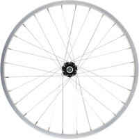 Kids' Bike Wheel 20" Front Single Wall Rim - Silver