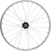 Roda traseira 20'' bicicleta criança, parede simples, roda livre prateado