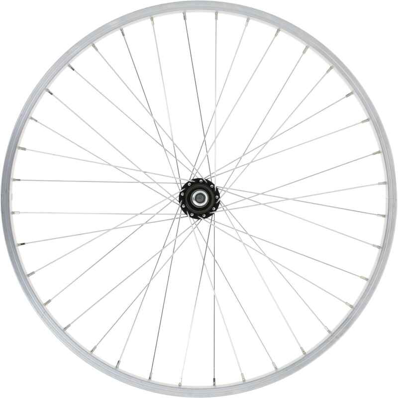 Kids Wheel 24" Rear Single Wall Rim Freewheel - Silver