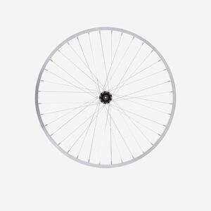 Rueda Bicicleta Niño 24" Delantera V-Brake Pared Simple Plateada