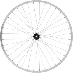 Kids' Bike Wheel 24" Front Single Wall Rim - Silver