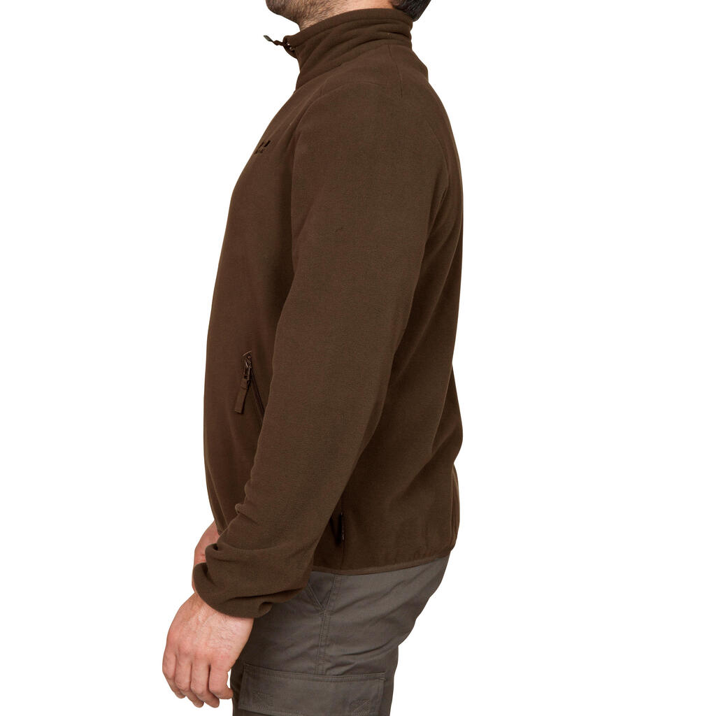 Chaqueta porlar de senderismo para Hombre Solognac cafe