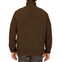 Medžioklinis fliso bluzonas „100“, rudas