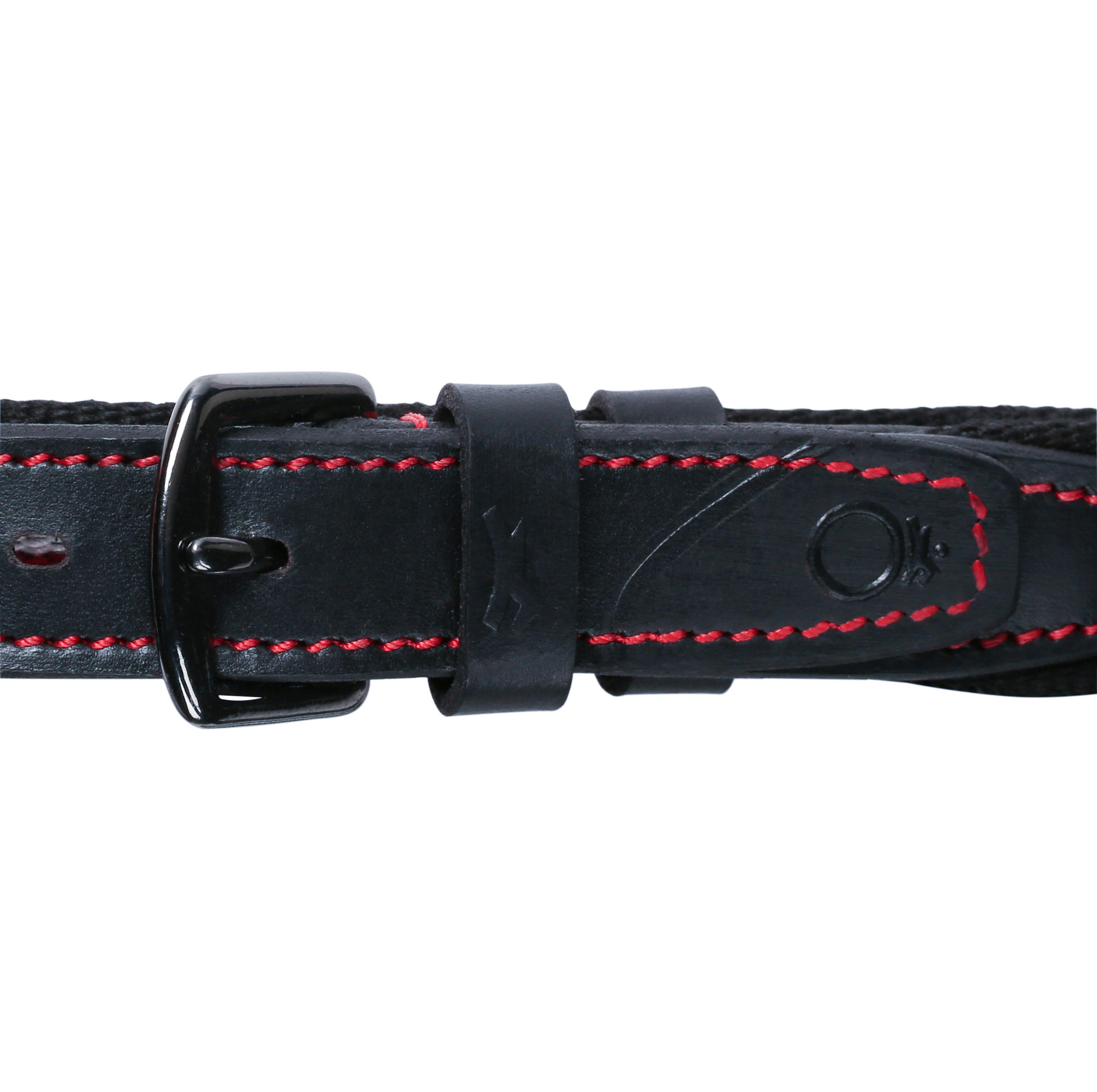 Halfter Performer Pony/Pferd schwarz/rot 4/7