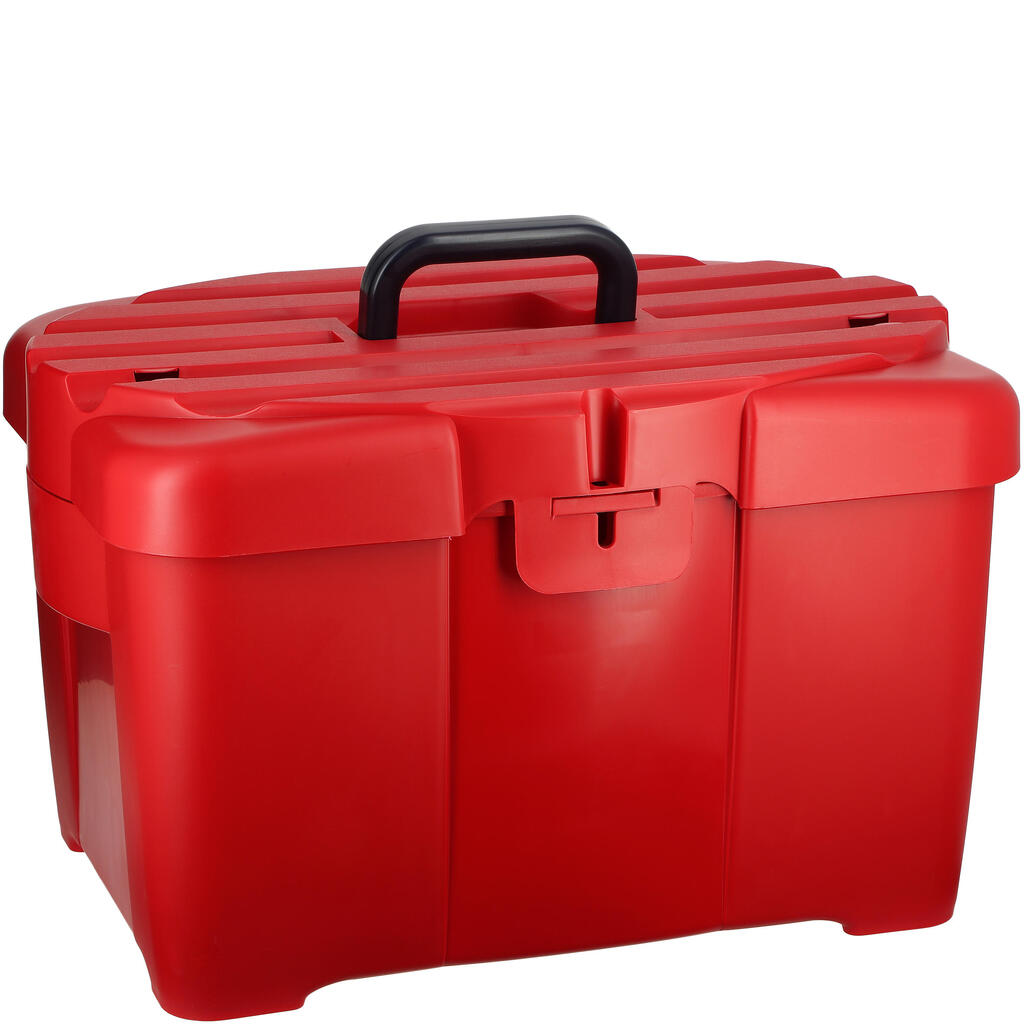 GB700 Horse Riding Grooming Box - Red