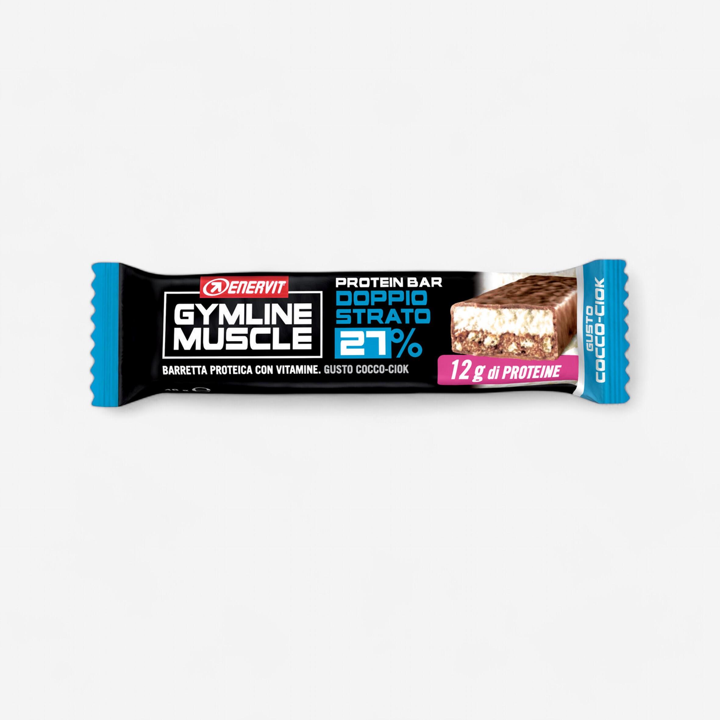 ENERVIT Barretta Proteica Enervit Gymline Muscle 27% Cocco Ciok 45g