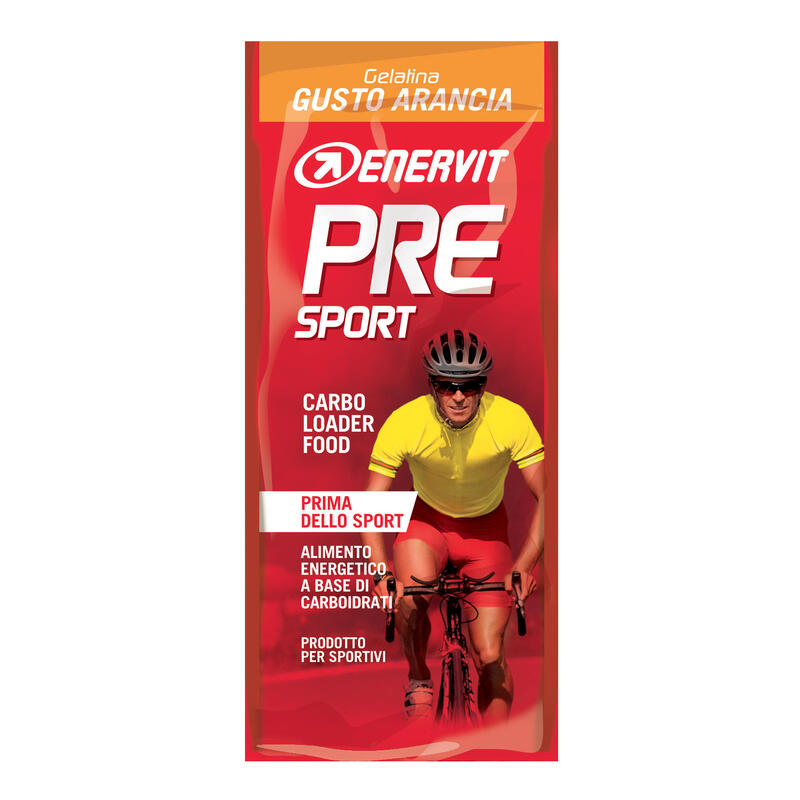 Gelatina energetica Pre Sport Enervit carboidrati gusto Arancia 45g