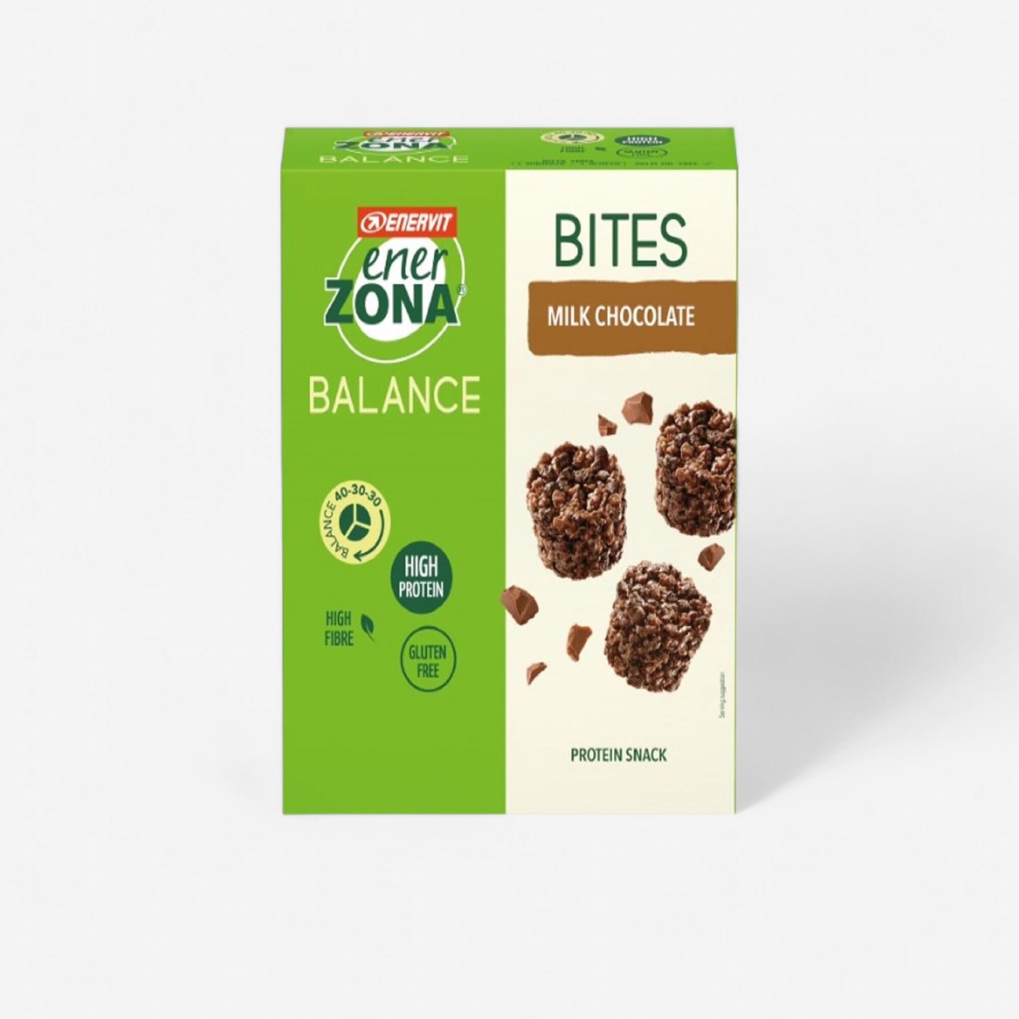 Decathlon | Snack Enervit Enerzona MiniRock Cioccolato al latte GLUTEN FREE 5 pack da 24g |  Enerzona