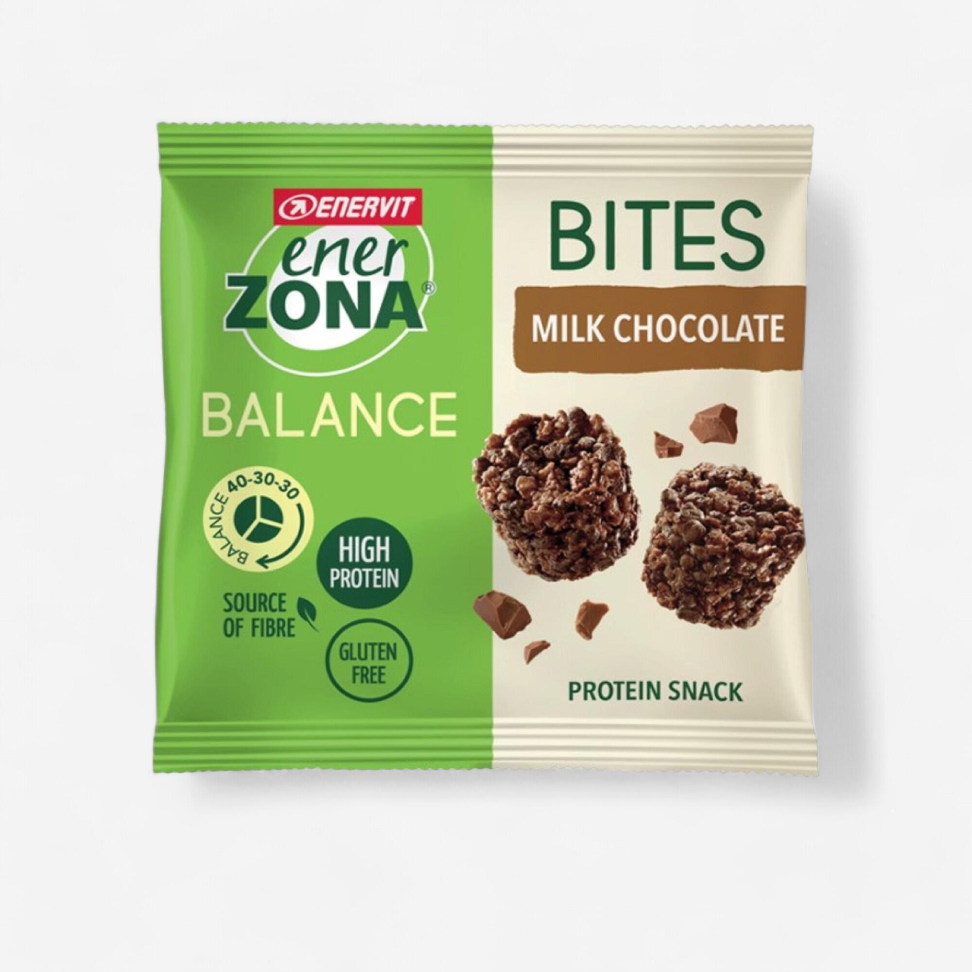 ENERZONA Snack Enervit Enerzona MiniRock 40-30-30 Cioccolato al latte GLUTEN FREE  24g