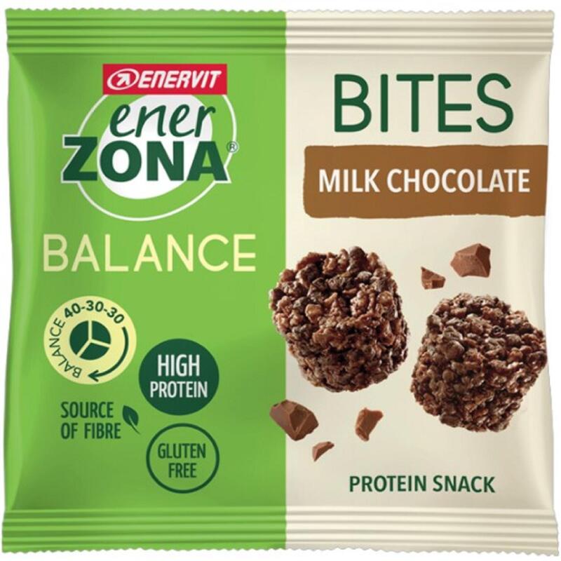 Snack Enervit Enerzona MiniRock 40-30-30 Cioccolato al latte GLUTEN FREE 24g