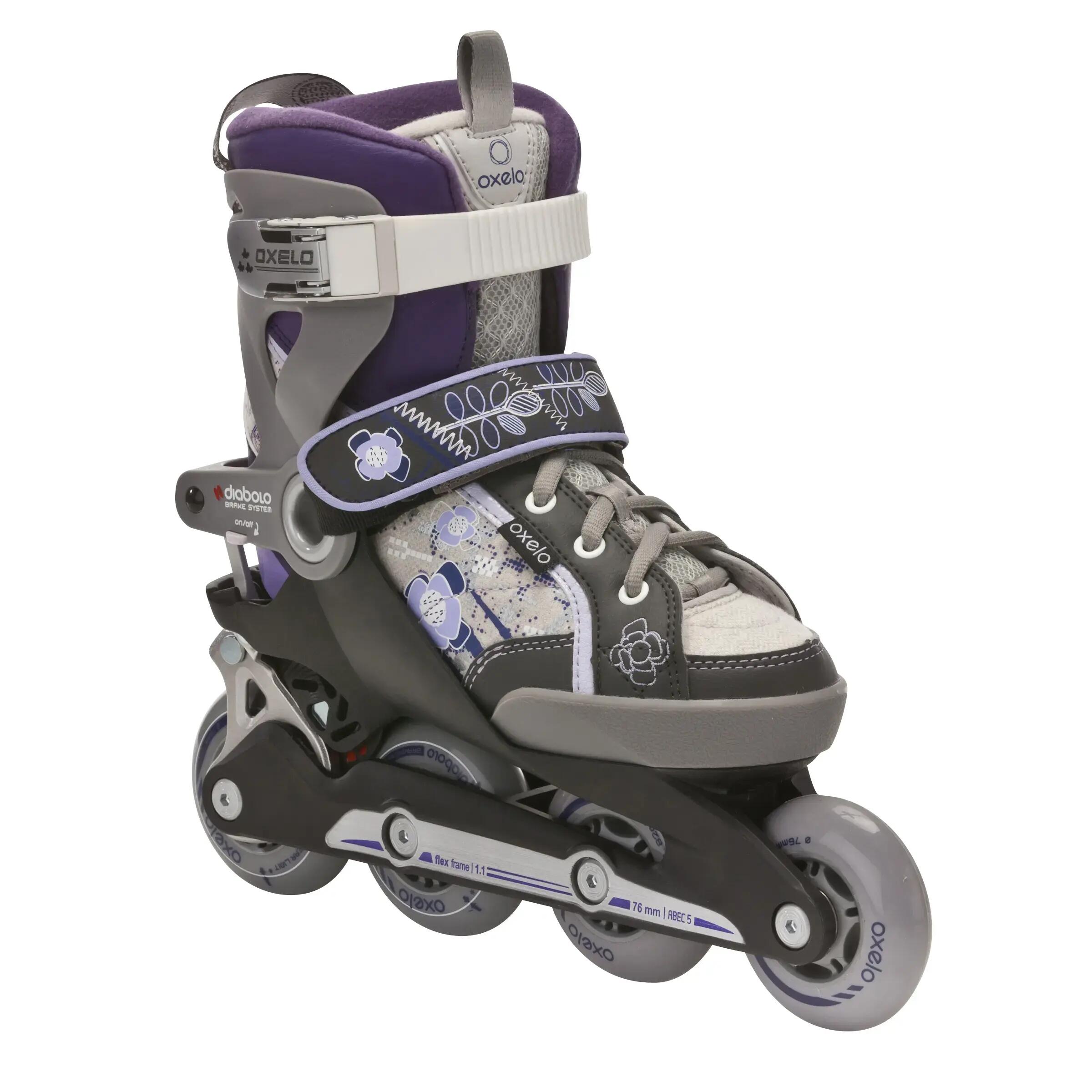 Diabolo junior FITNESS inline skates - purple 1/1