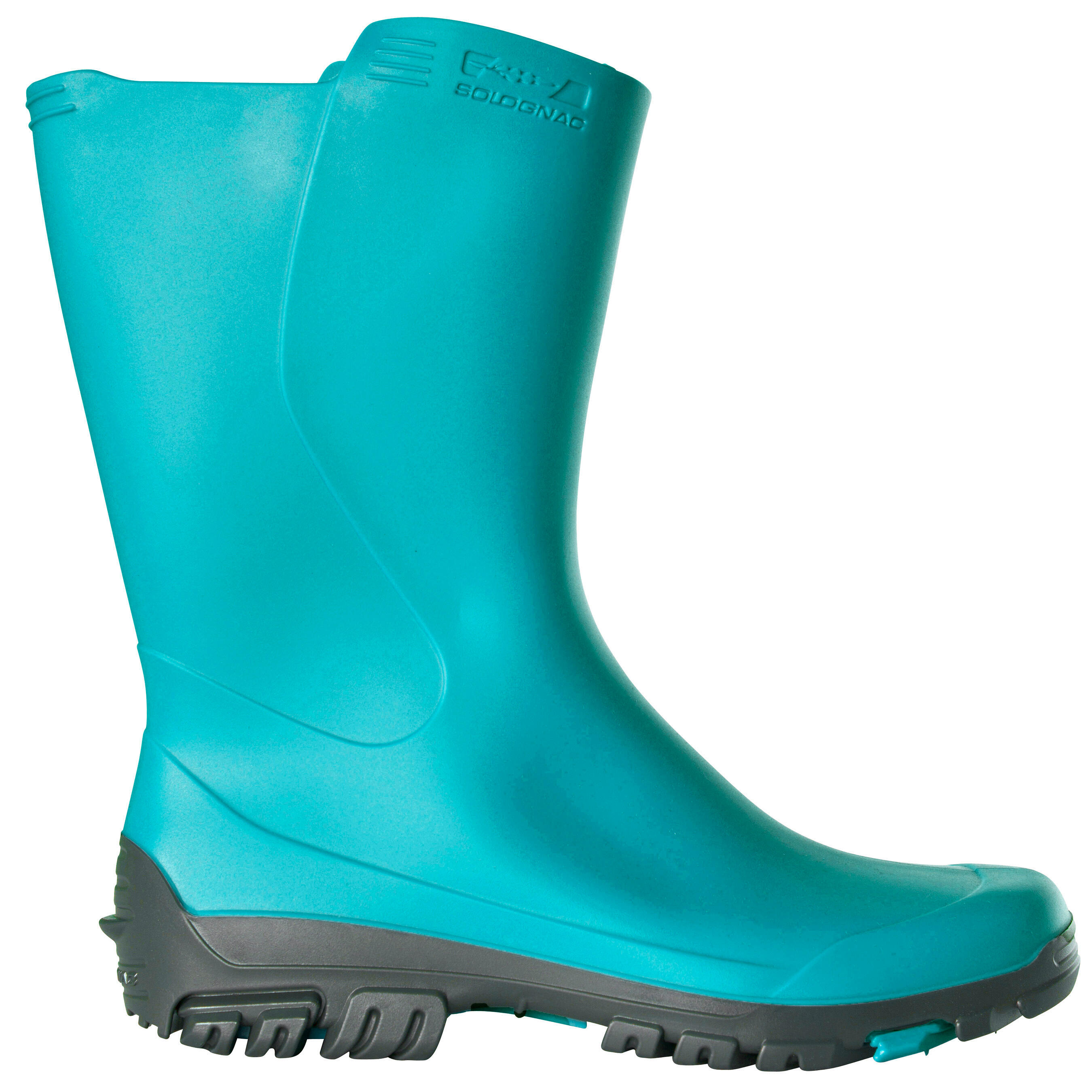 BOTTES DE PLUIE LEGERES PVC 100 JUNIOR SOLOGNAC Decathlon