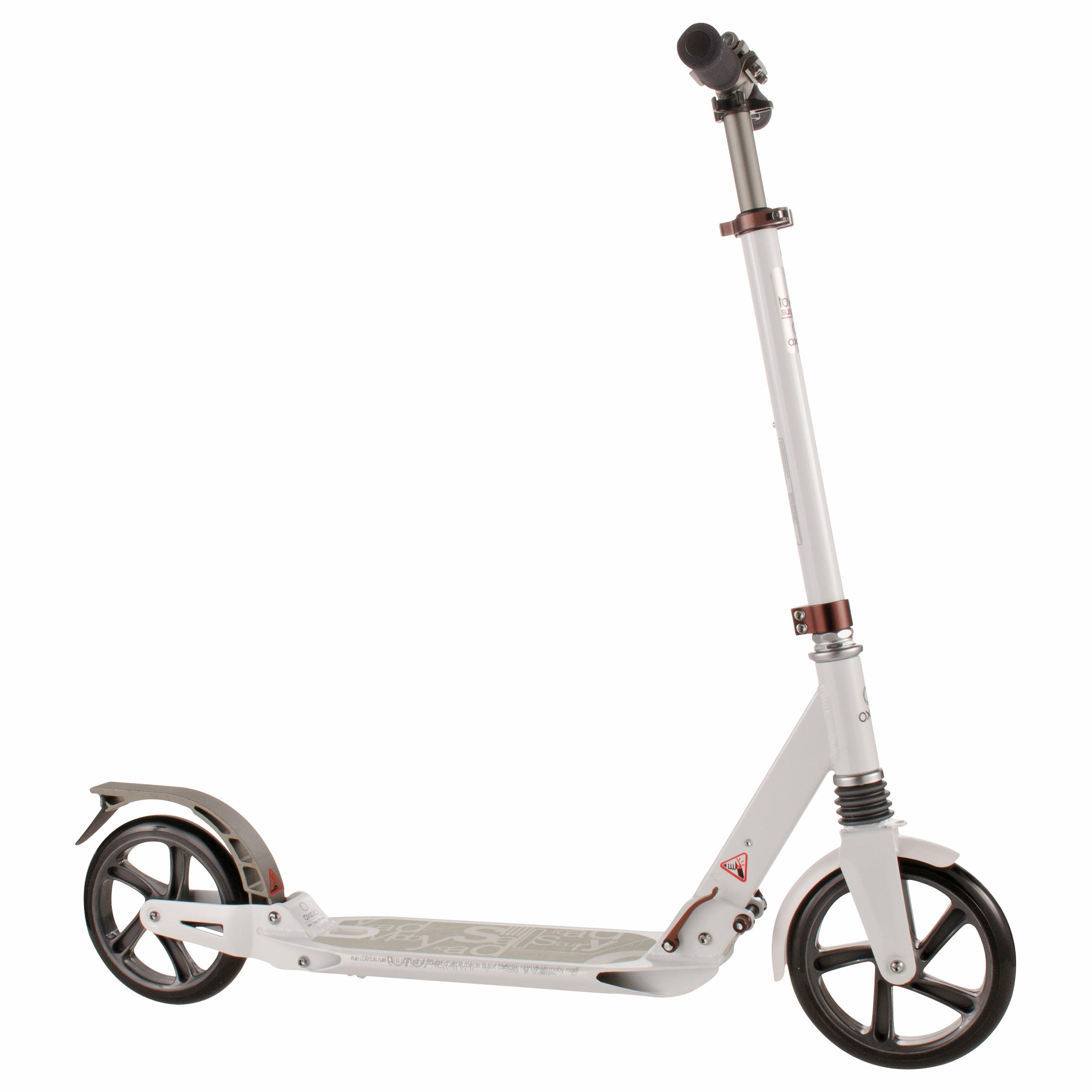 OXELO Town 7 XL Adult Scooter - White