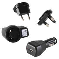 Hiking lamp electrical adaptors 12v/220V