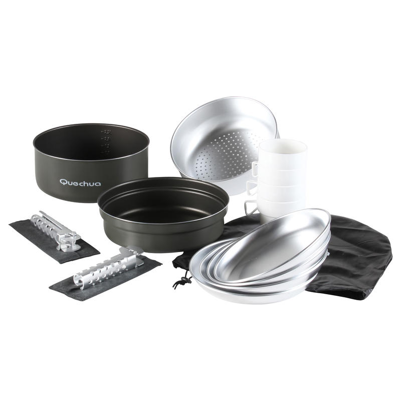 Hiking cookset Non-stick Cookset 4-person