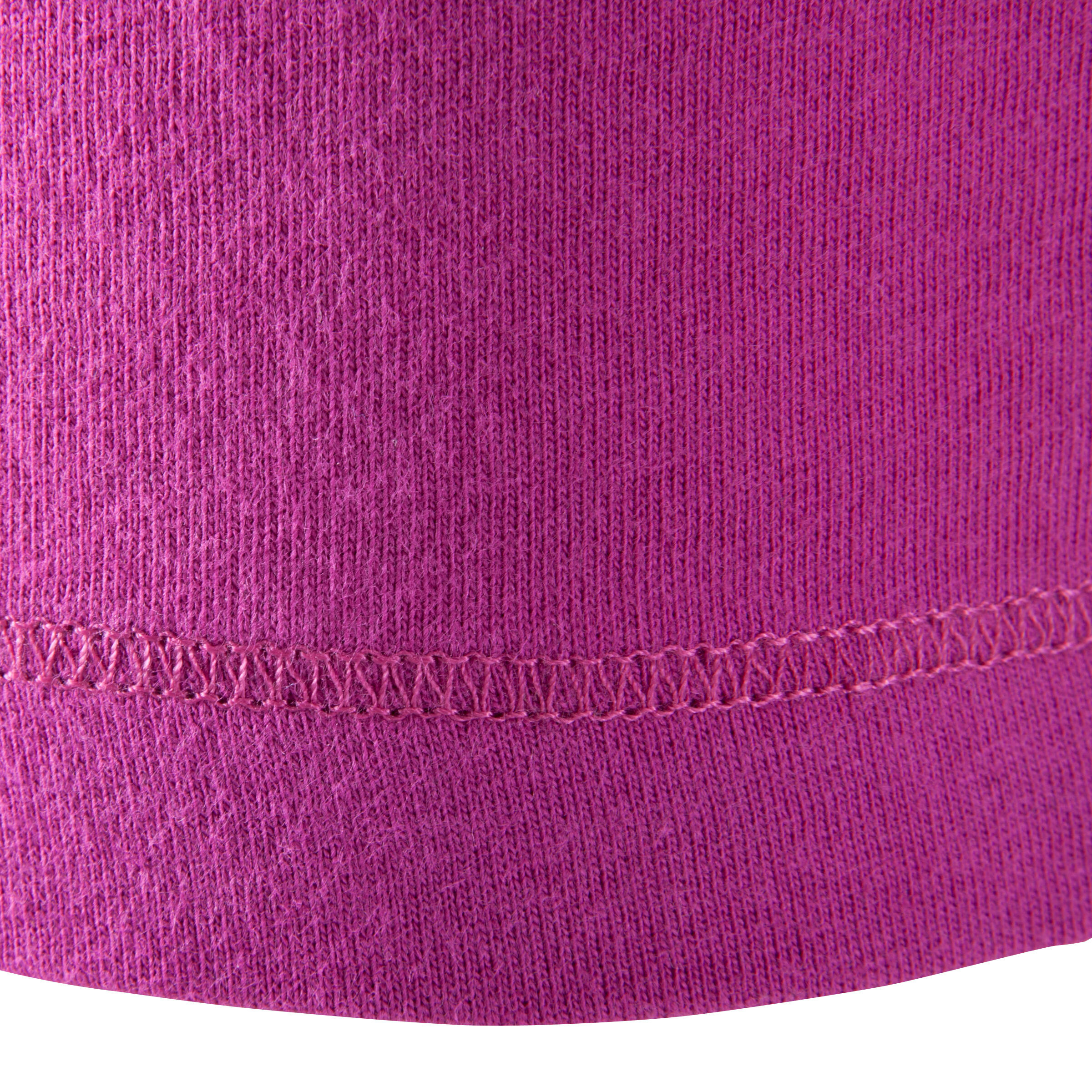 Sportee Women's Gentle Gymnastics, Yoga and Pilates Jersey T-shirt - Pink 9/12