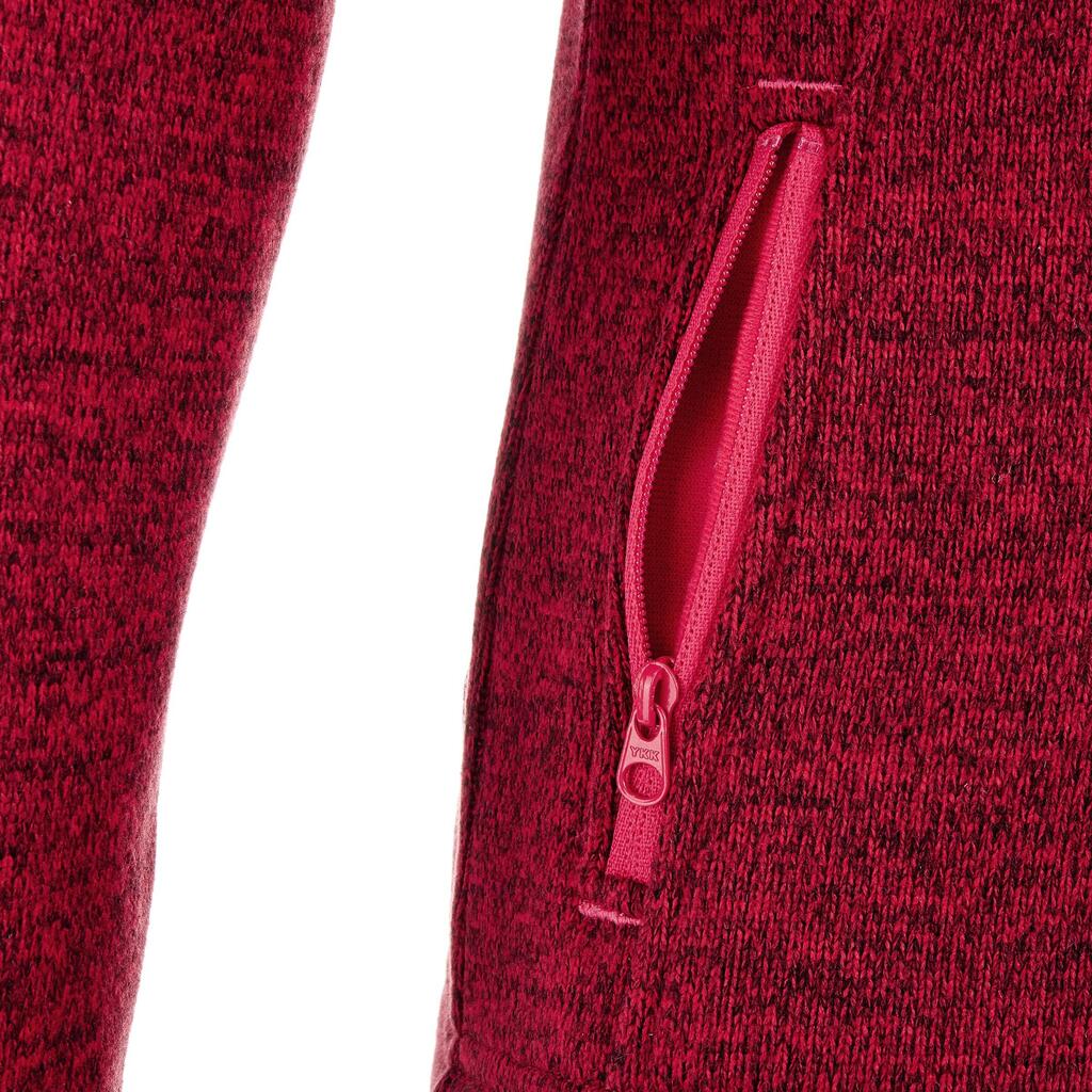 Pullover Arpenaz 500 Kinder rot