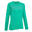 Techwool 190 Women's Long-Sleeved Hiking T-Shirt - Green, Wool