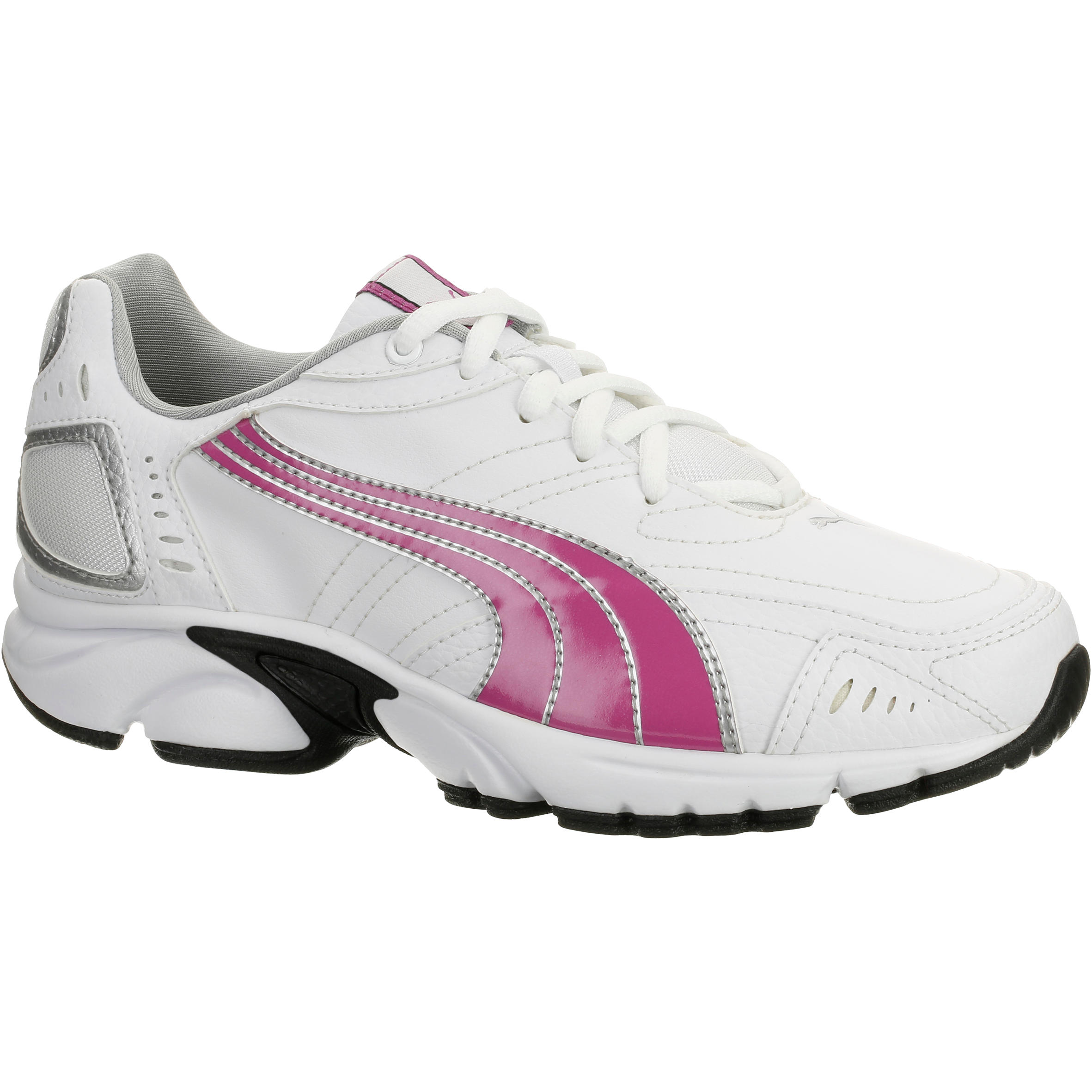 PUMA Xenon women's fitness walking shoes - white/blue