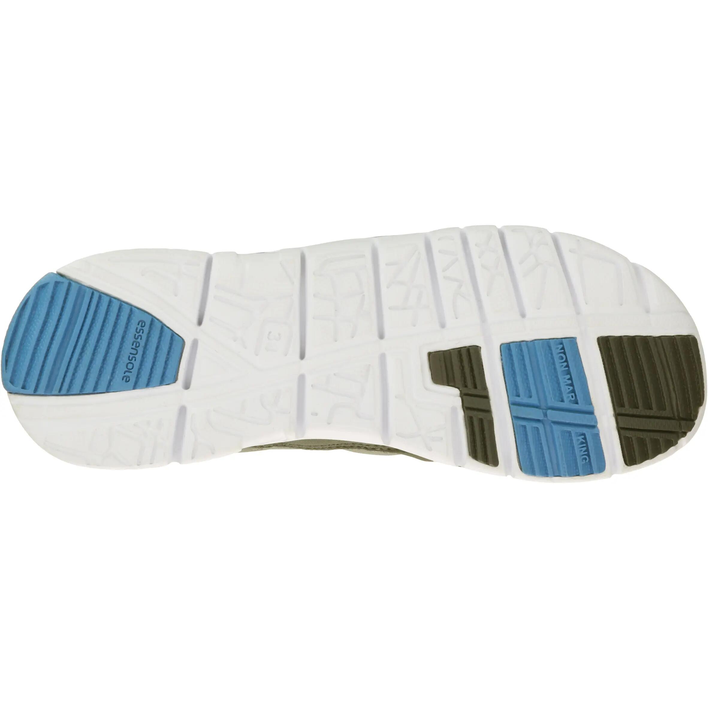 Actiréo children’s fitness walking shoes grey/blue 7/16