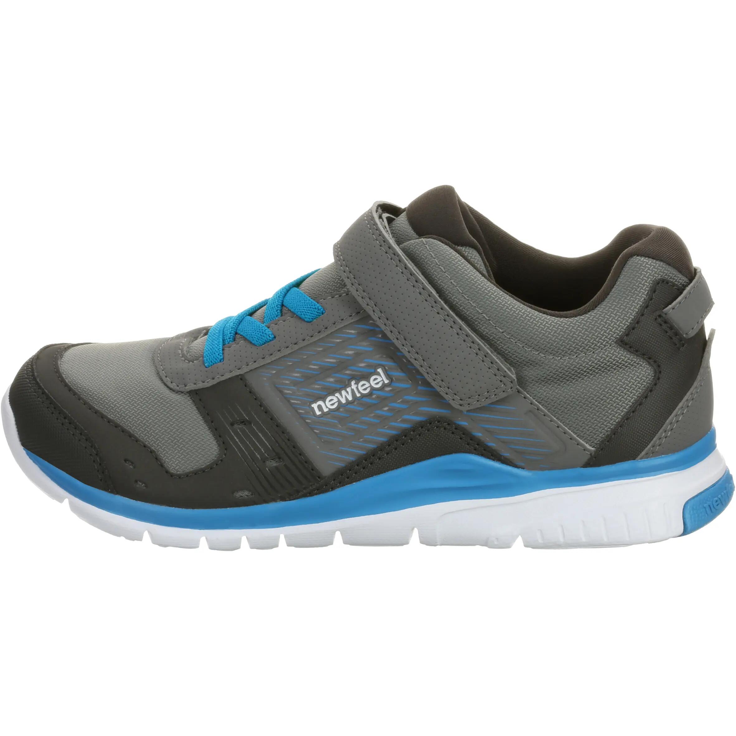 Actiréo children’s fitness walking shoes grey/blue 9/16