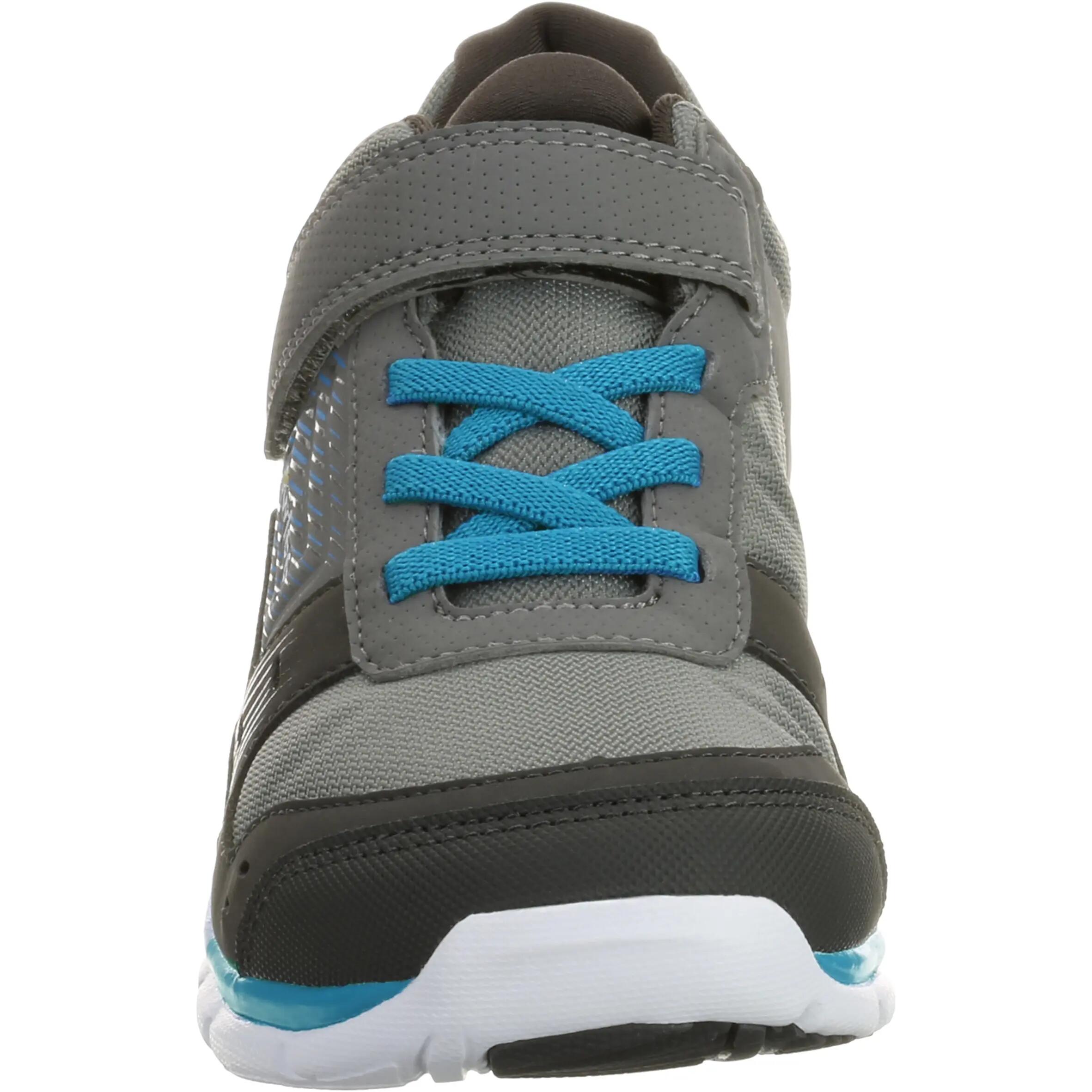 Actiréo children’s fitness walking shoes grey/blue 4/16