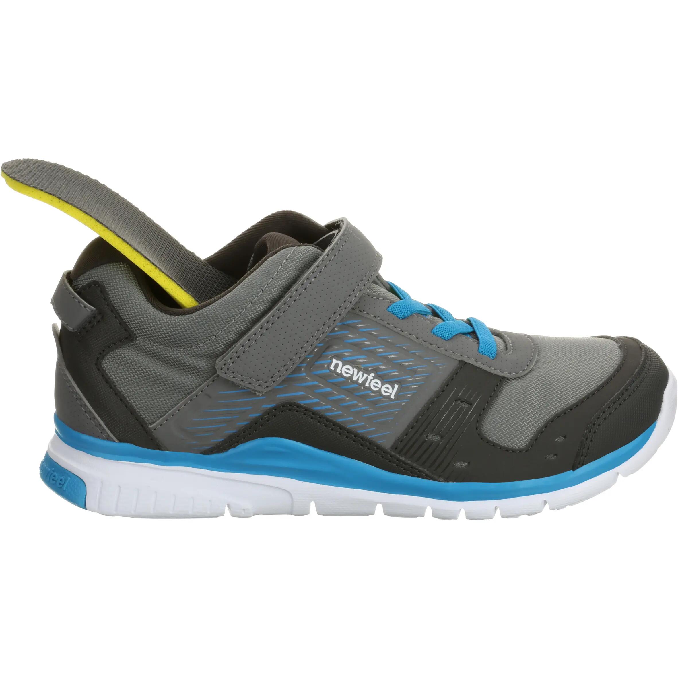 Actiréo children’s fitness walking shoes grey/blue 6/16