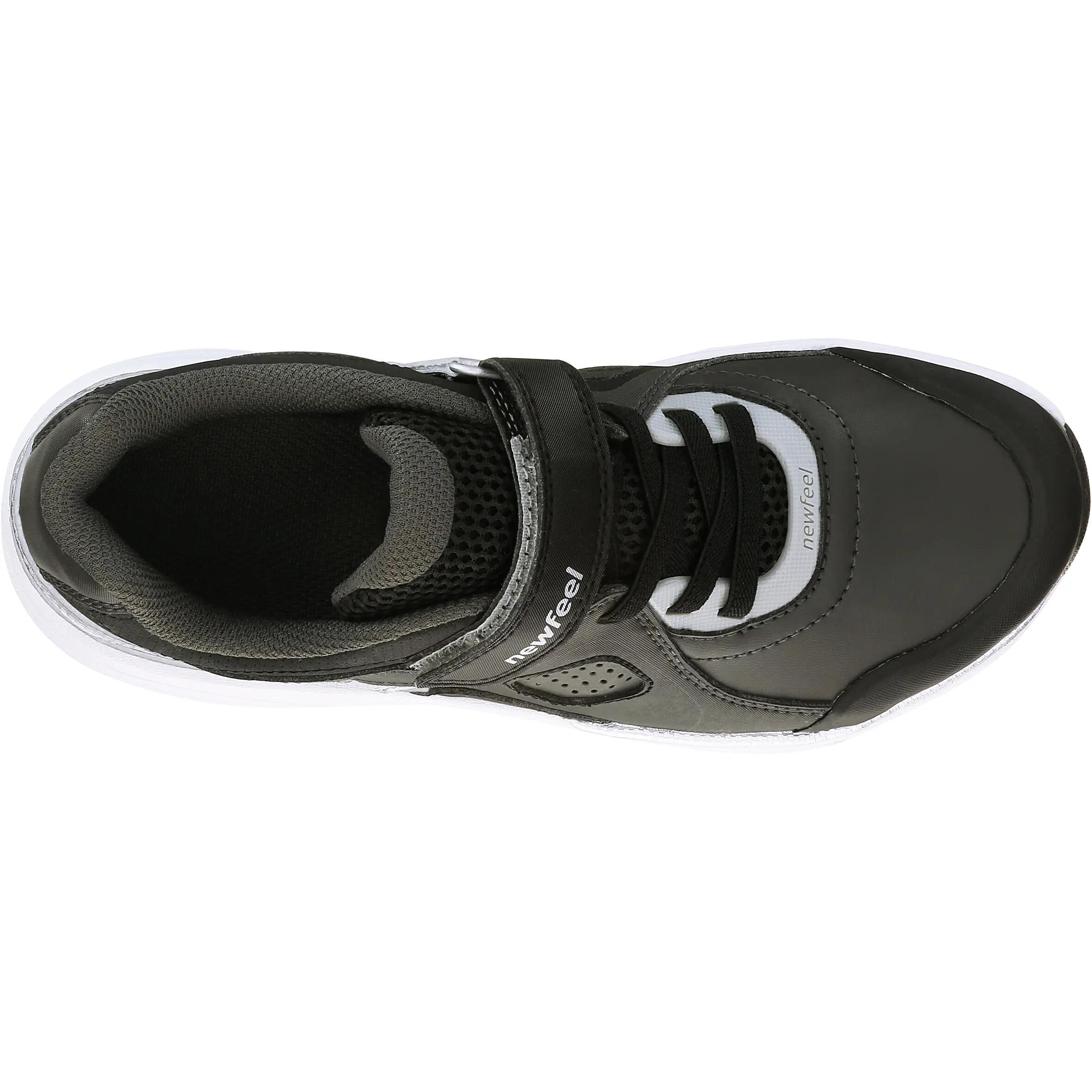Actiwalk 940 children's walking and school sports shoes - black/silver 7/21